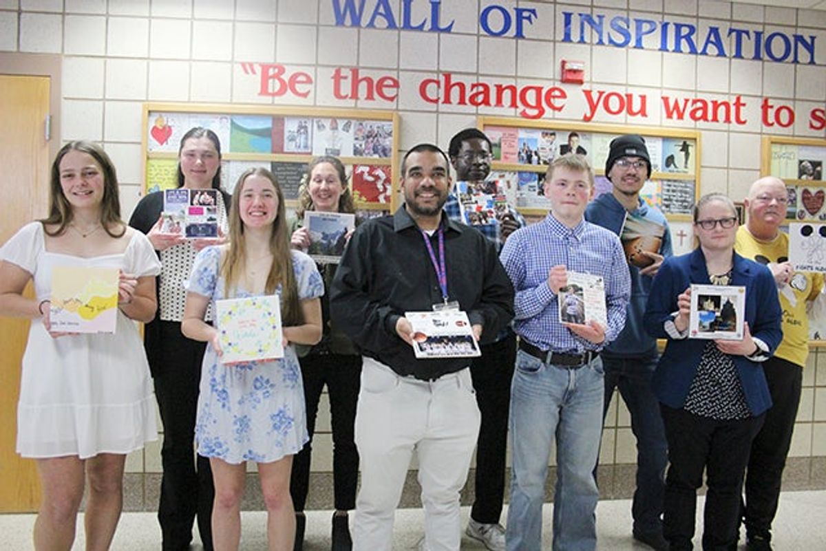 10 students, staff inducted into A.L. Wall of Inspiration