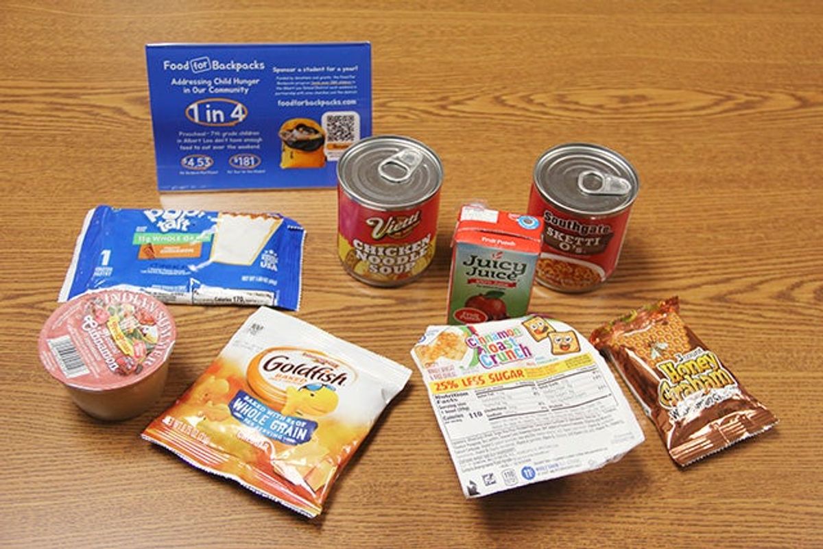 Food for Backpacks program looking for student sponsors
