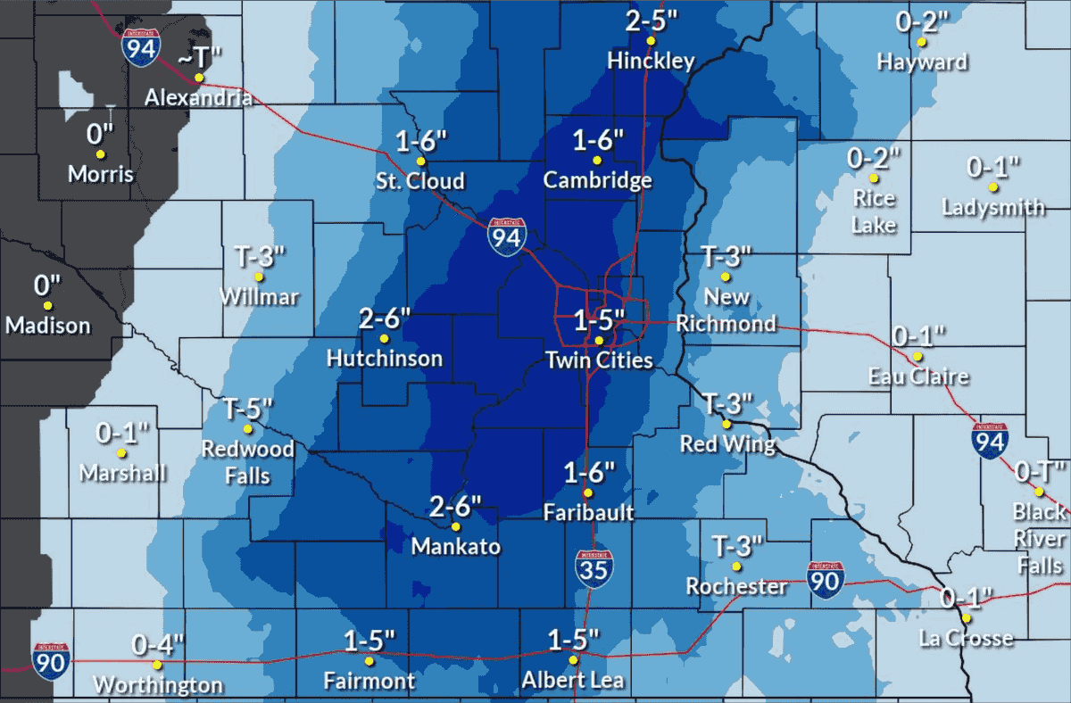 Snow is on its way; area under winter weather advisory