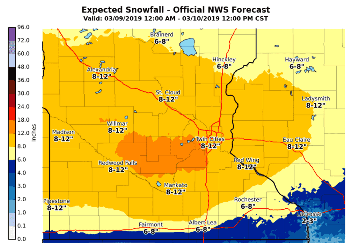 National Weather Service issues winter storm watch for much ...