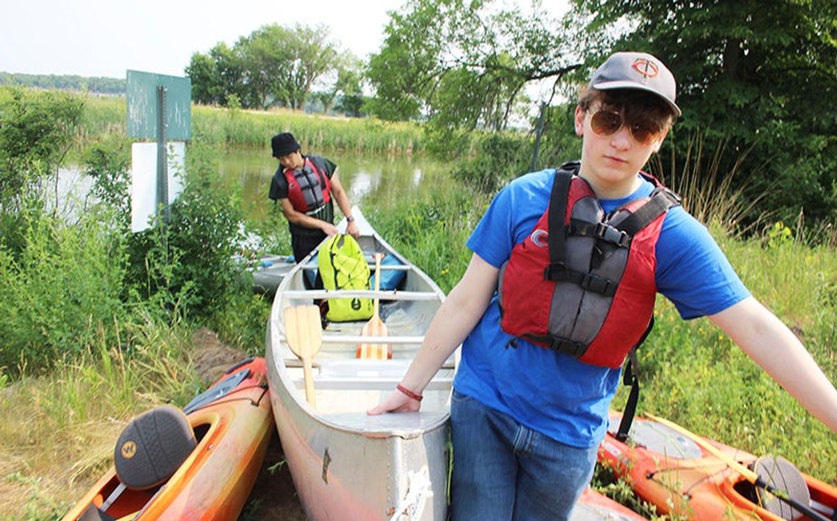 Take me to the river: Community Ed trip gets students out on...