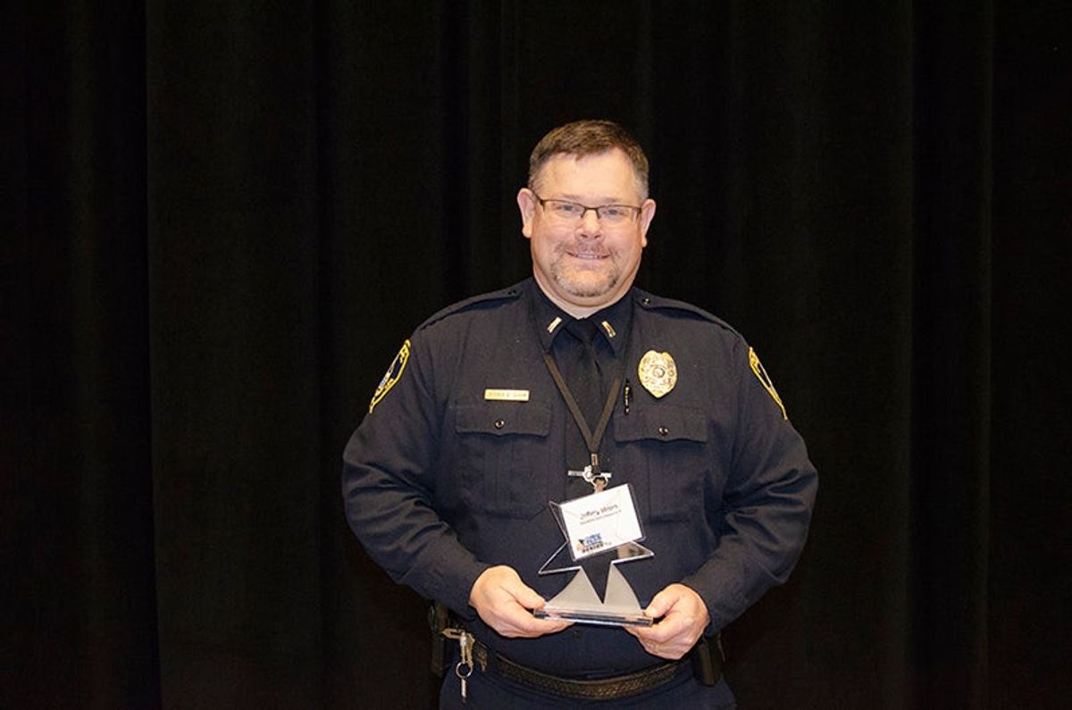 Albert Lea Police lieutenant recognized for safety efforts