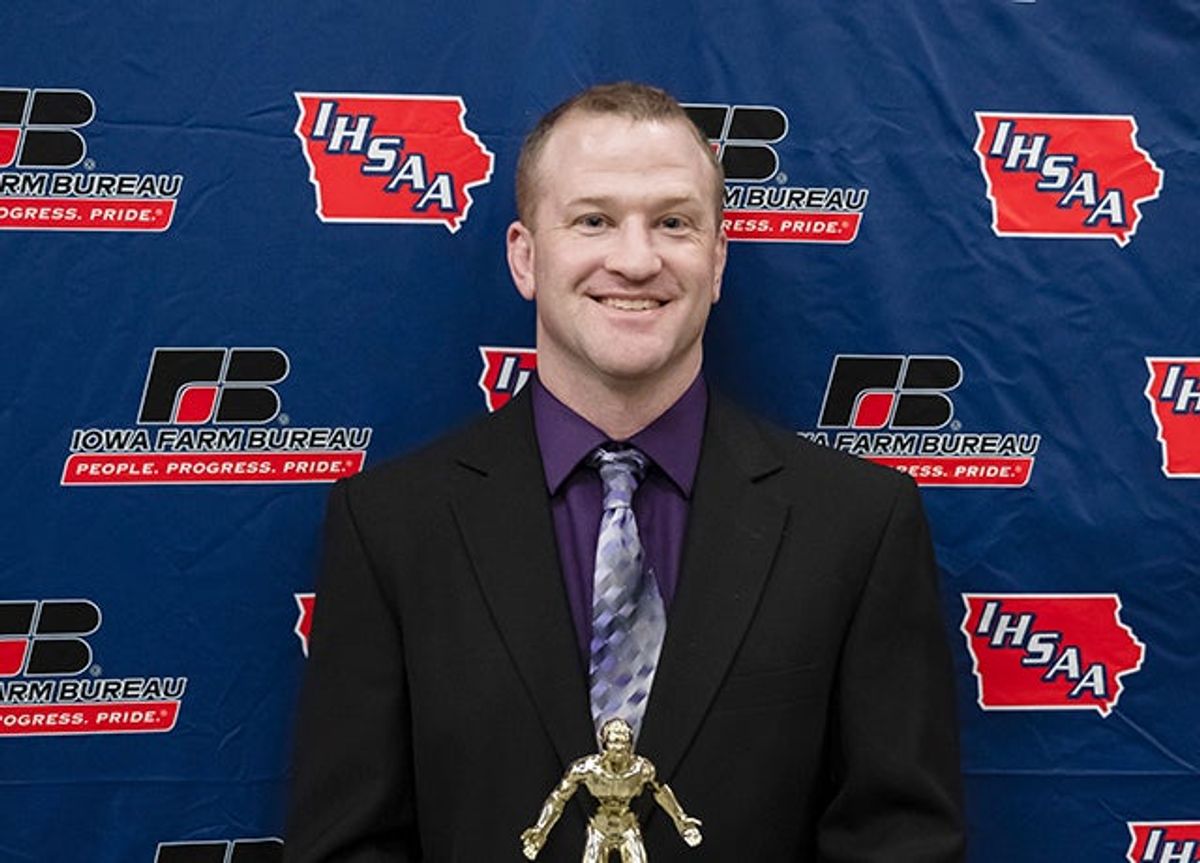Brandon Rutledge Iowa Brandenburg named Iowa Class 1A Coach of Year