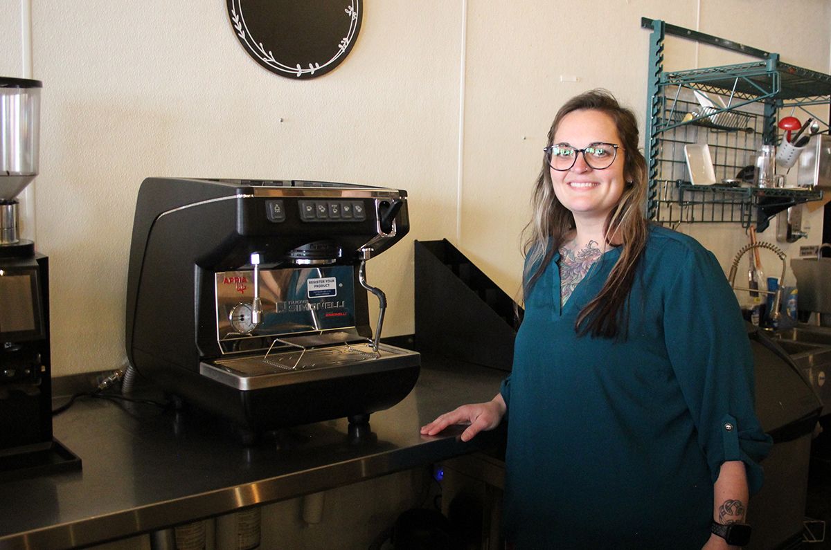 Mobile coffee shop business owners to bring business to established coffee shop location