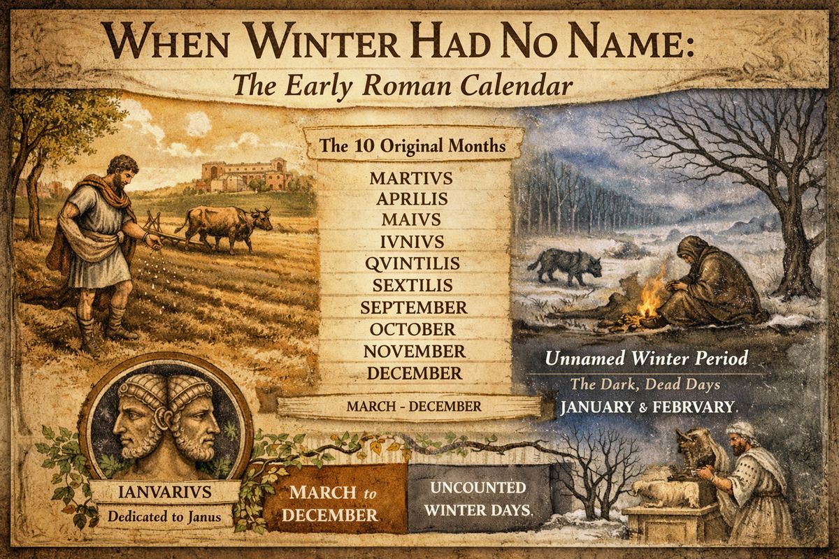 Roman Kalends When Winter Had No Name: The Origins of the Roman Calendar