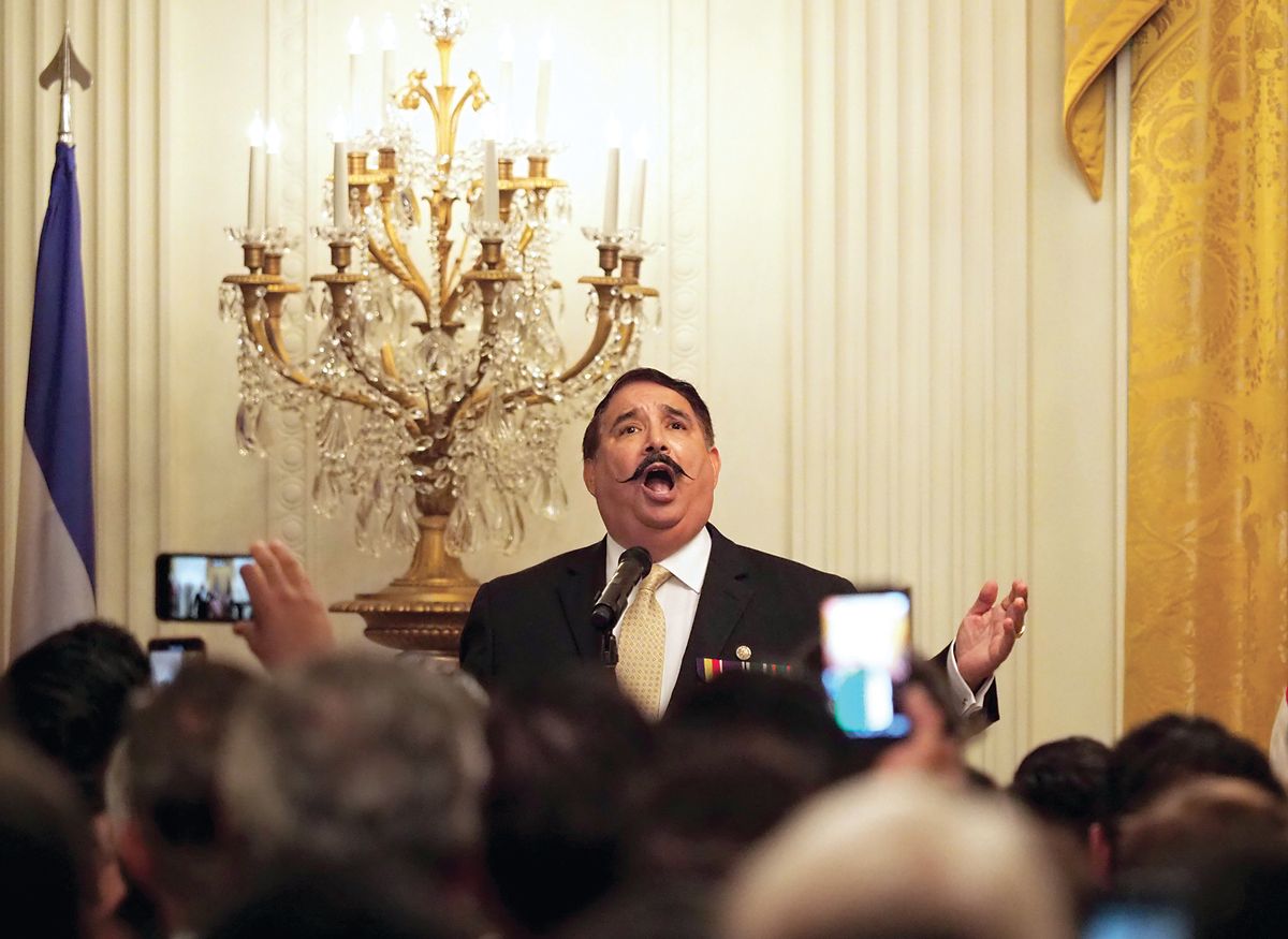 Stafford resident sings national anthem at White House Hispa...