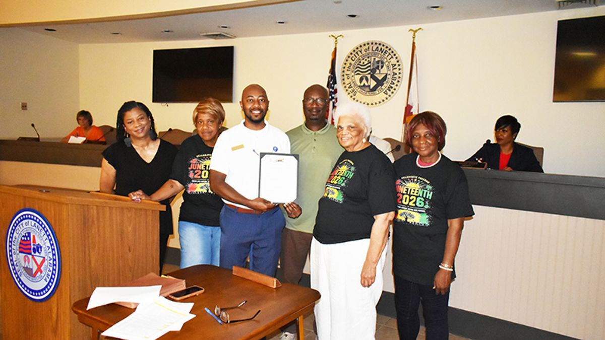 Lanett addresses gun violence, recognizes Juneteenth