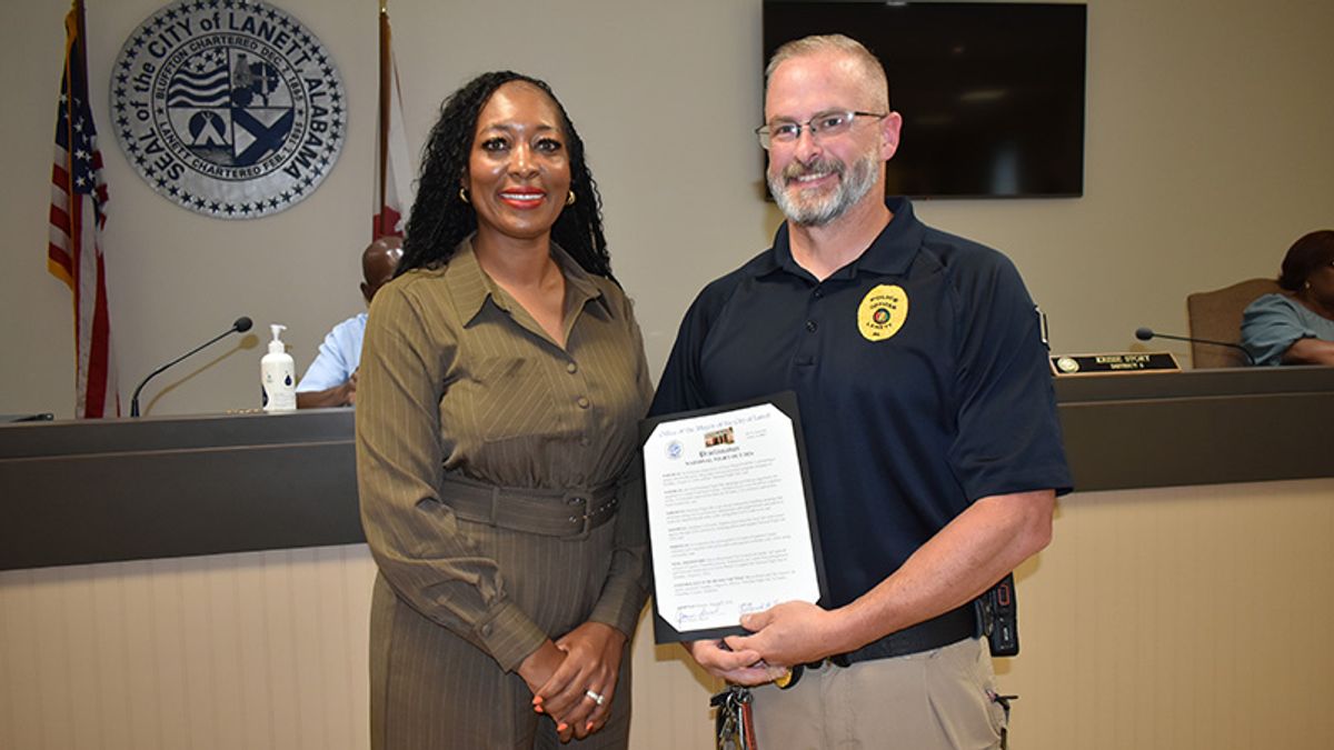 Lanett approves electric easement, makes proclamations