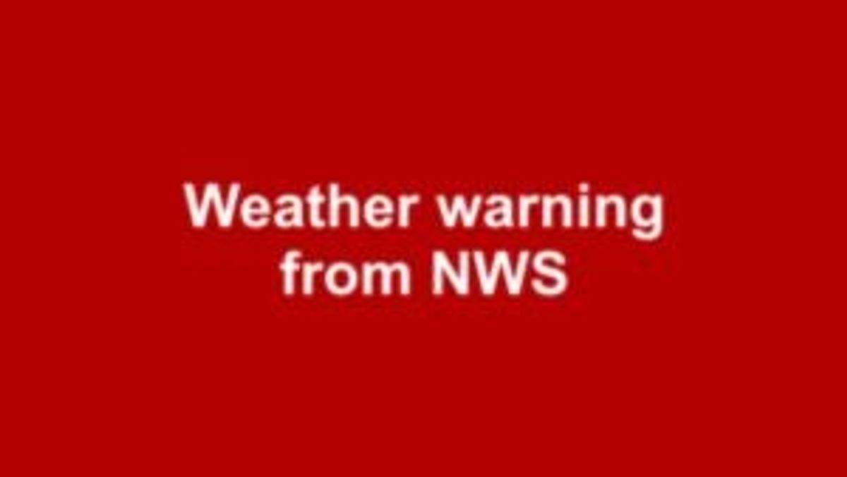 Warning Issue TORNADO WARNING ISSUED FOR CHAMBERS