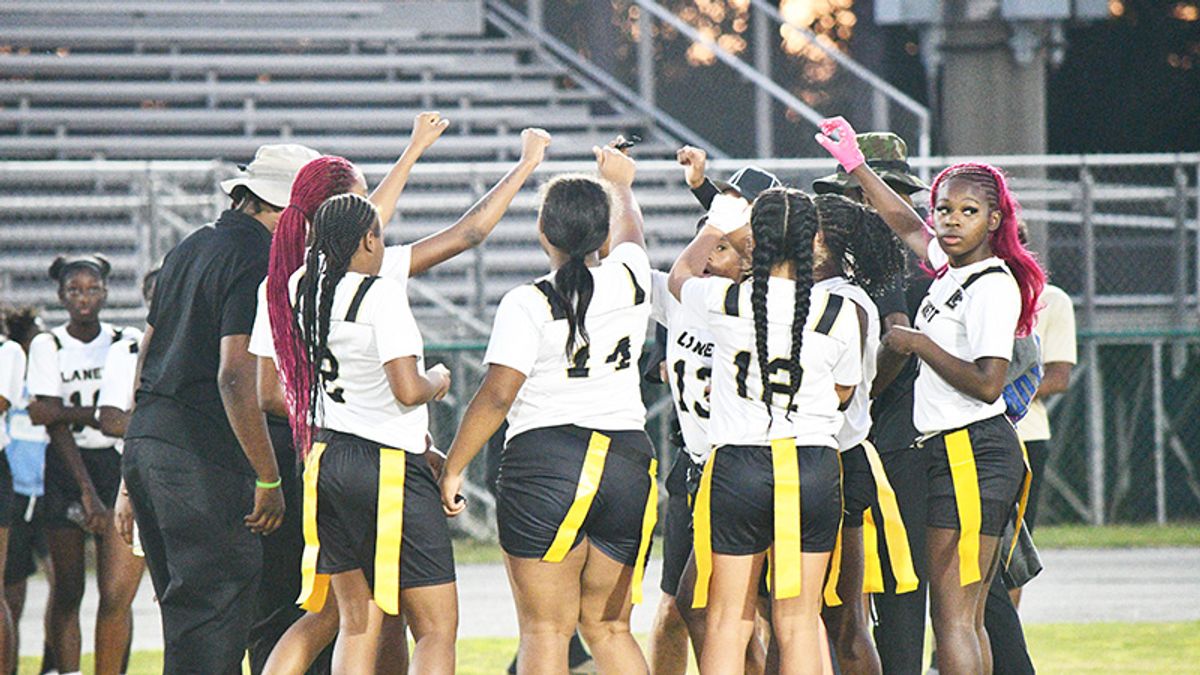 Lanett flag football ranked second in region