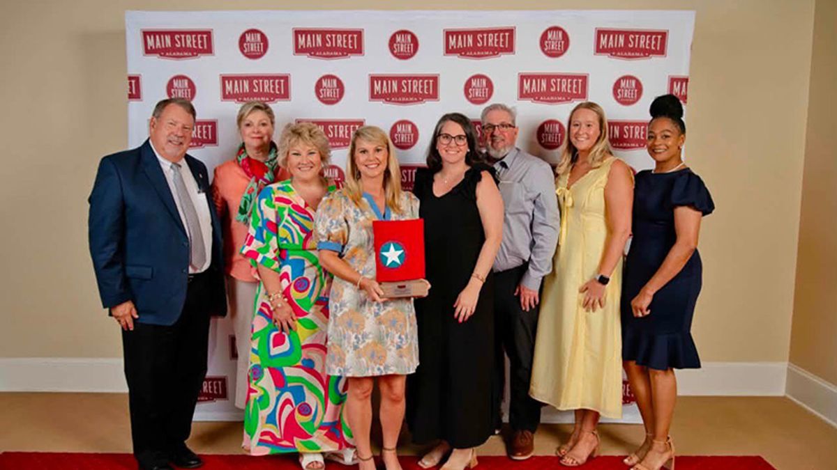 LaFayette Main Street recognized by Main Street Alabama