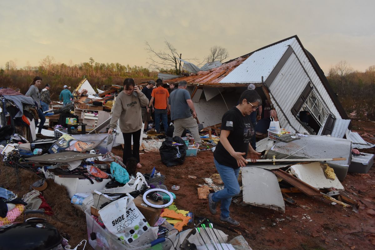 National Weather Service says EF-2 tornado hit Chambers Coun...