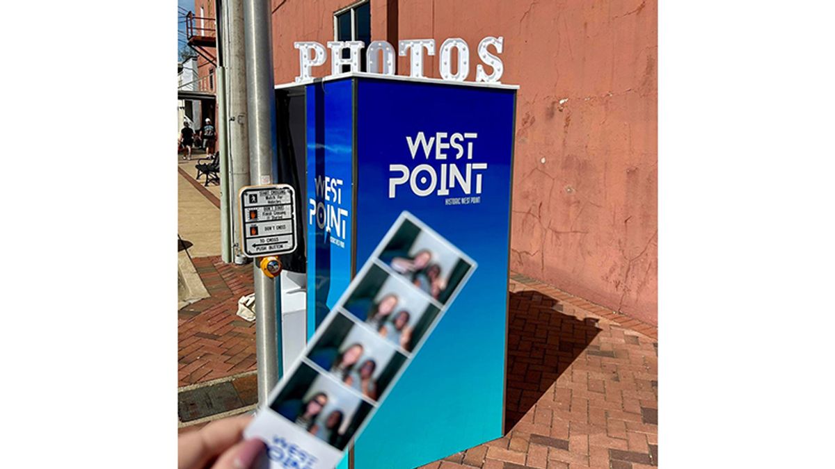 West Point photo booth becoming a hit