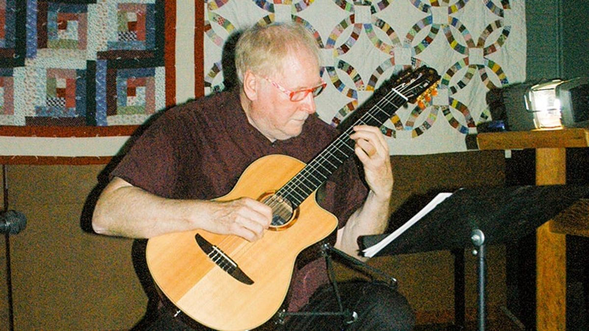 Scott Good Scott performs for Fredonia Community Club