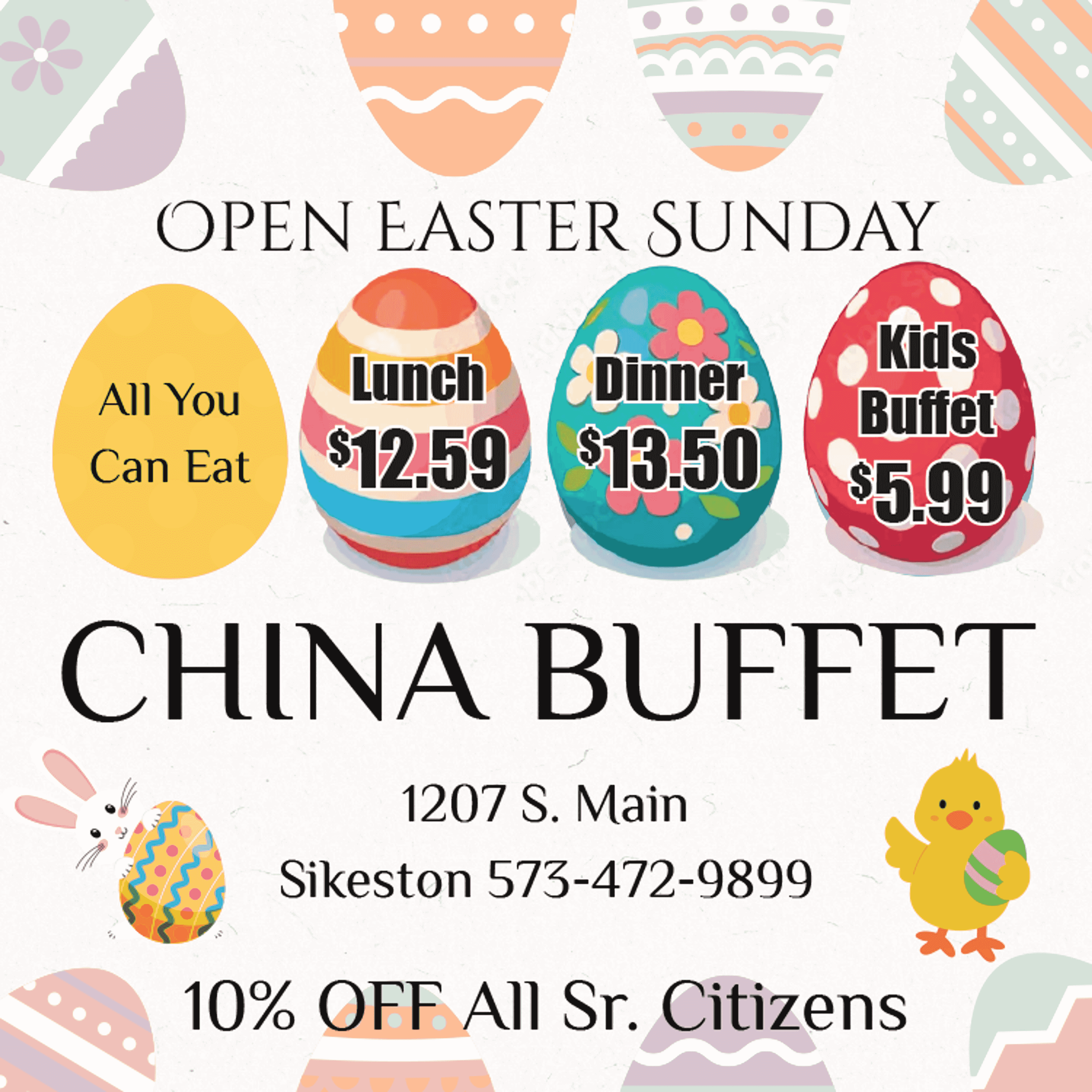 CHINA BUFFET