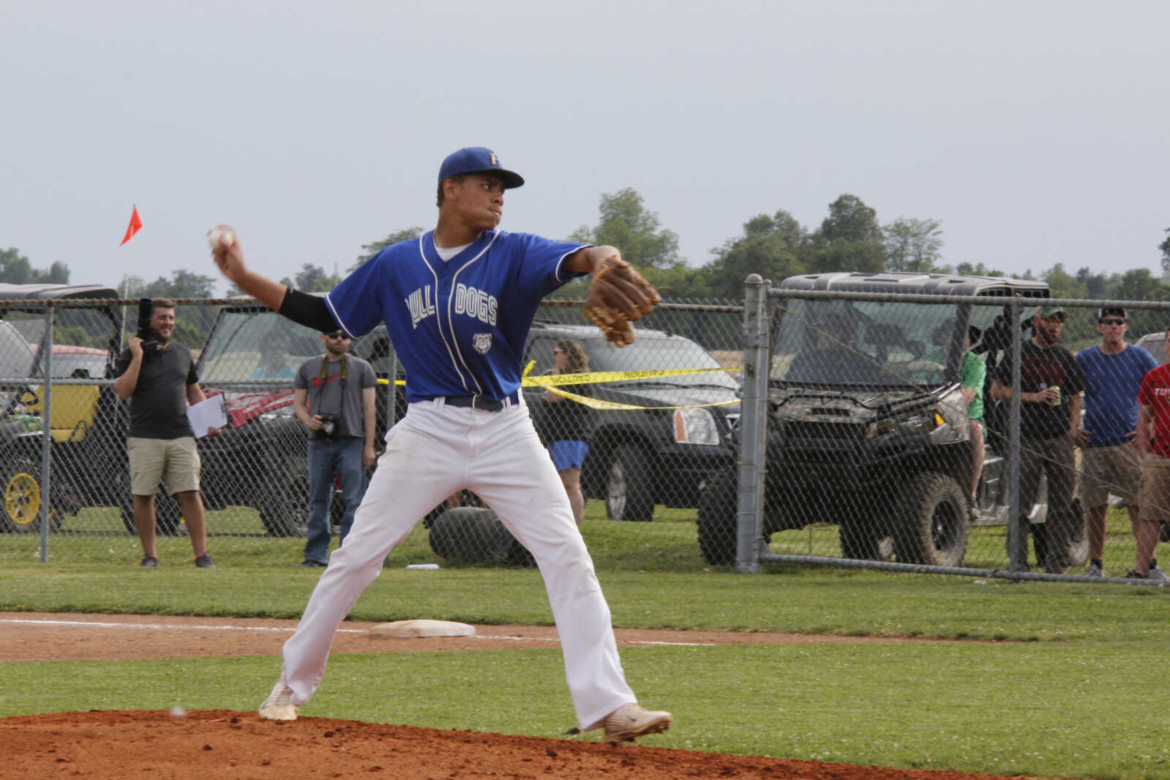 Ian Torrey picked up the win for the Bulldogs in 4 1/3 innings of work. He allowed two runs on six hits and four walks while fanning eight. -Scott Seal, staff