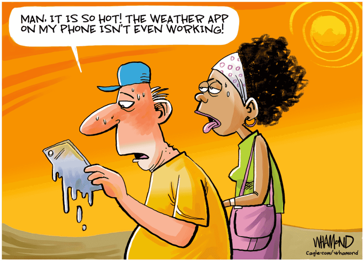 Why America stays cool while Europe swelters