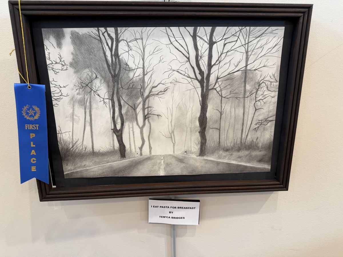 Top pieces recognized in student art contest at Sikeston Depot Museum