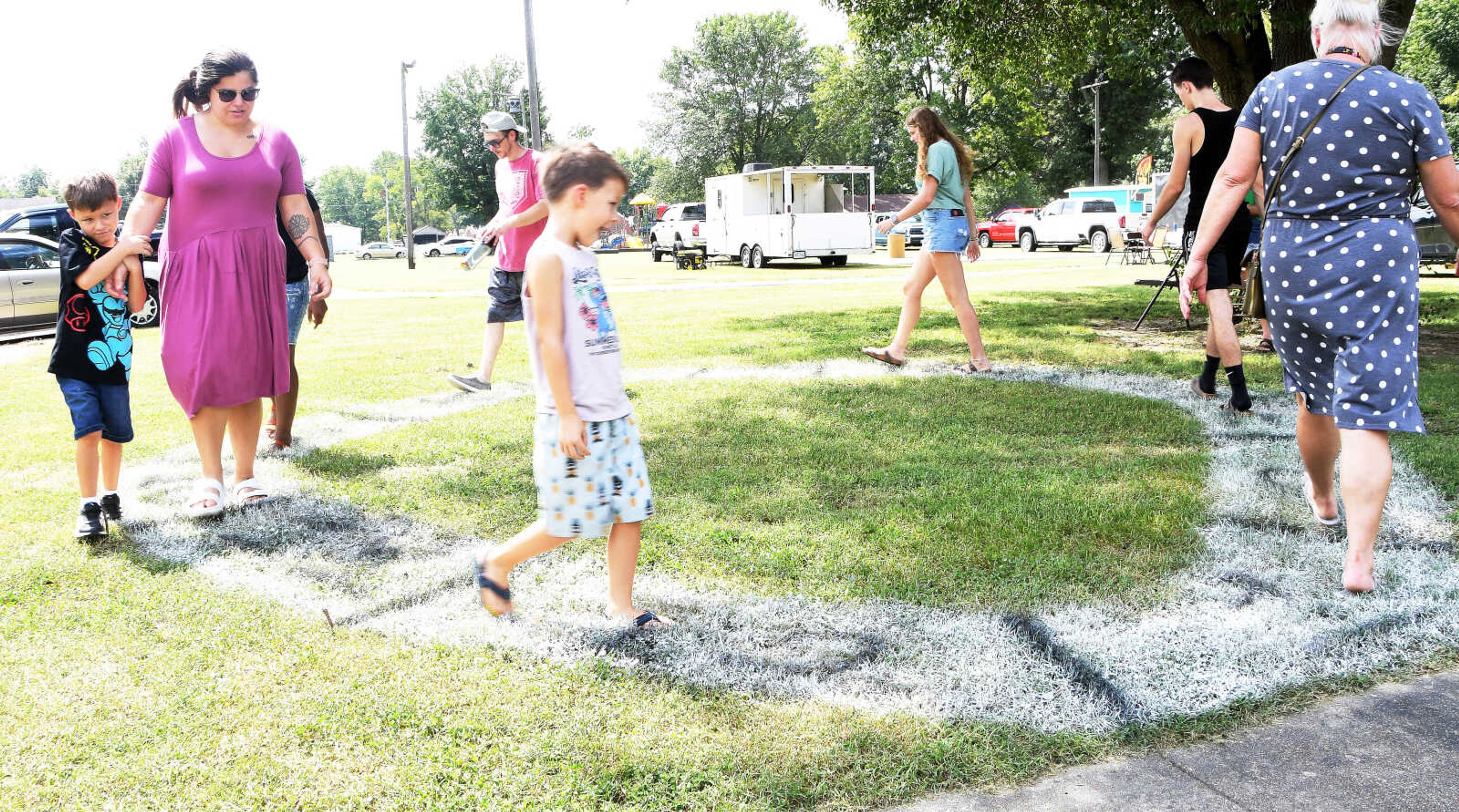 A cake and cookie walk was just one of the many activities at the Lilbourn Homecoming Festival on Sept. 2.