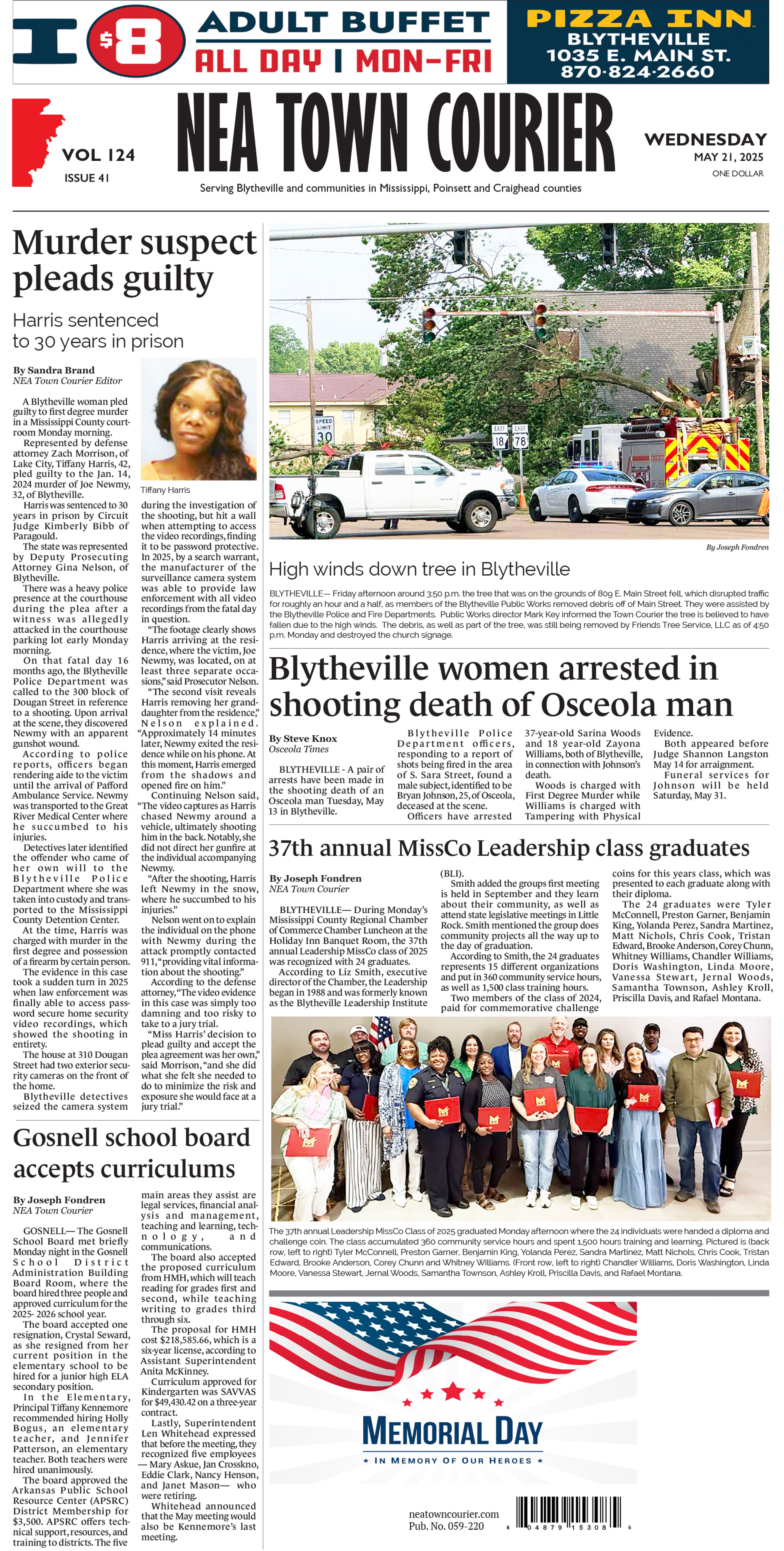 May 21, 2025: E-Edition