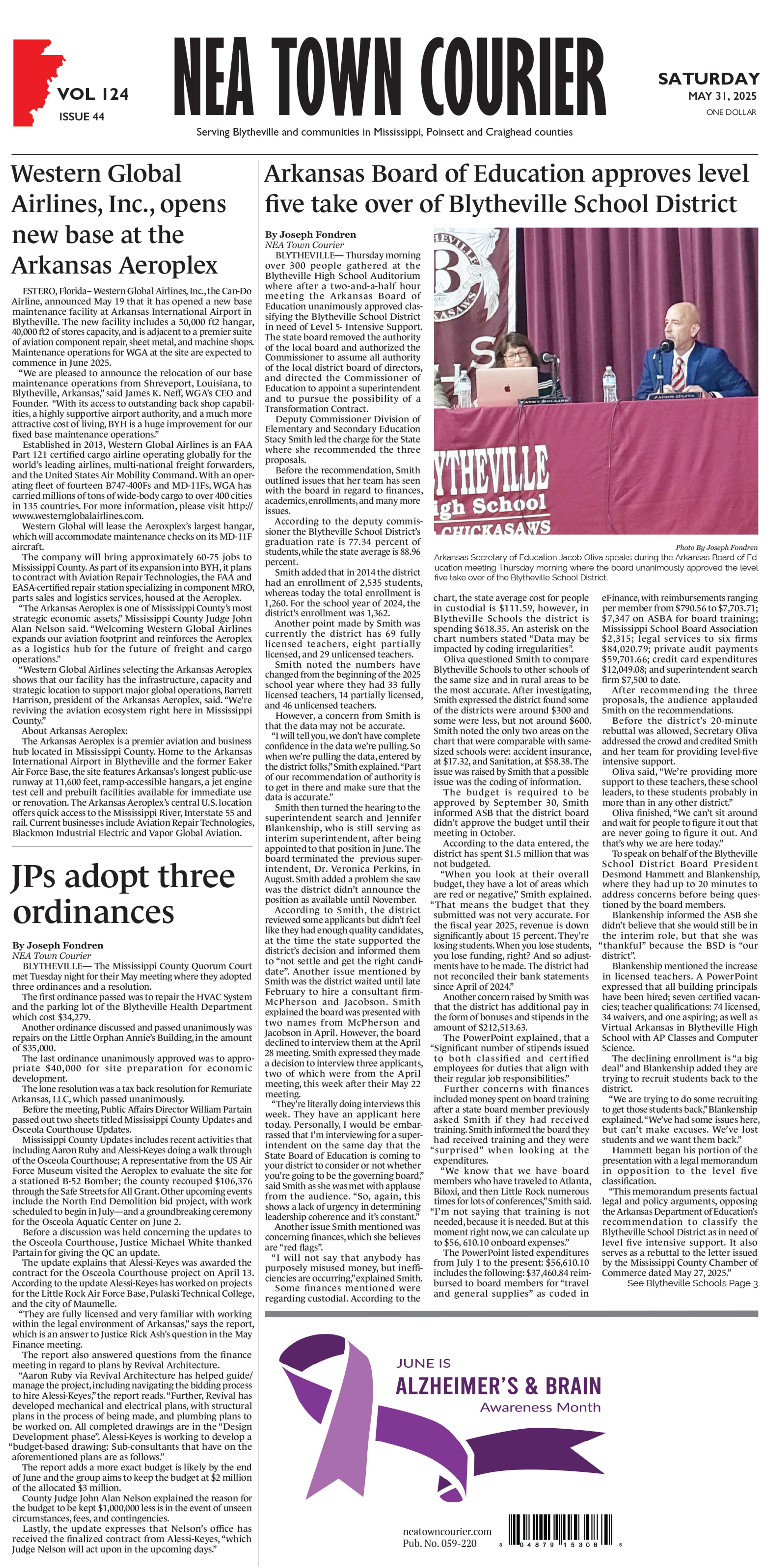 May 31, 2025: E-Edition