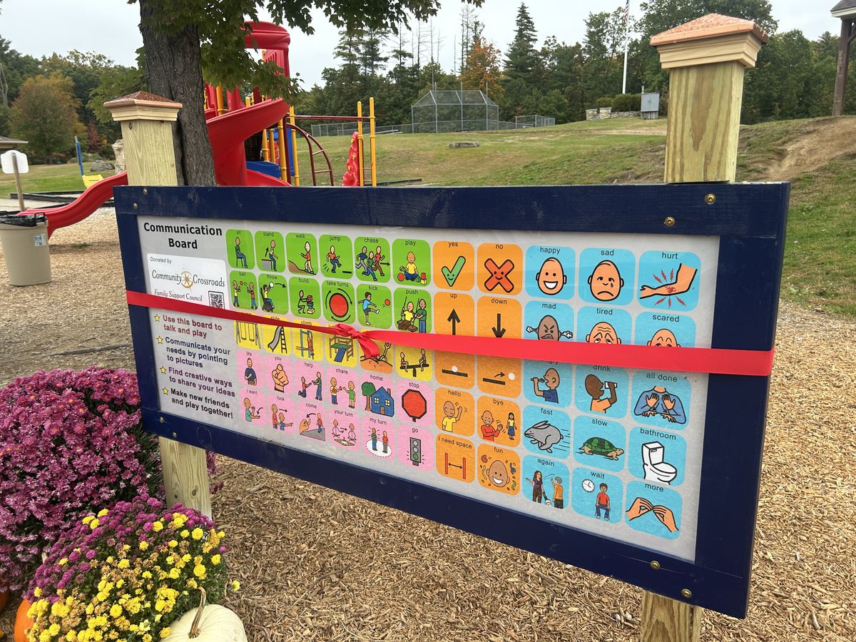 New communication board supports inclusion at Derry playgrou...