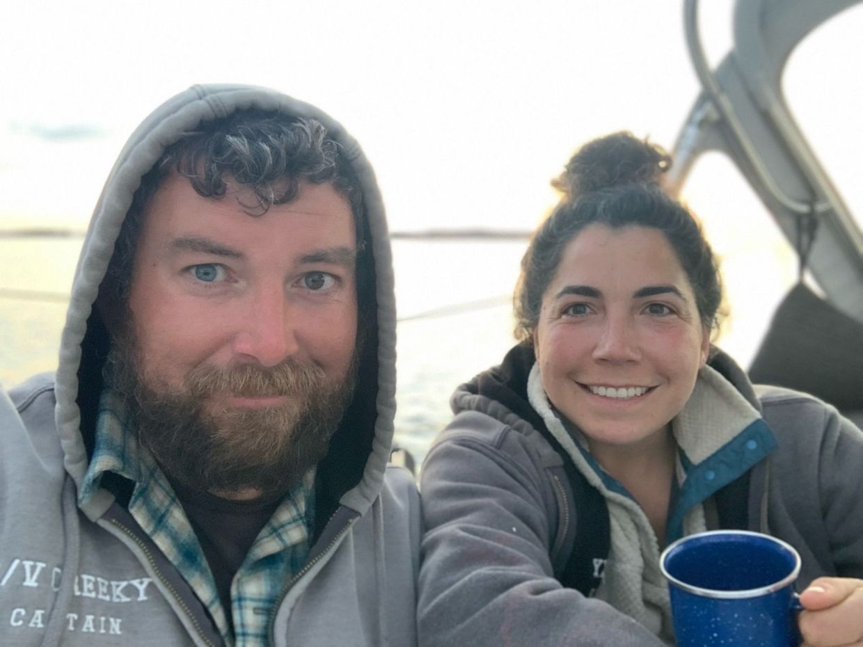 Couple complete transatlantic voyage on cutter 'Creeky'