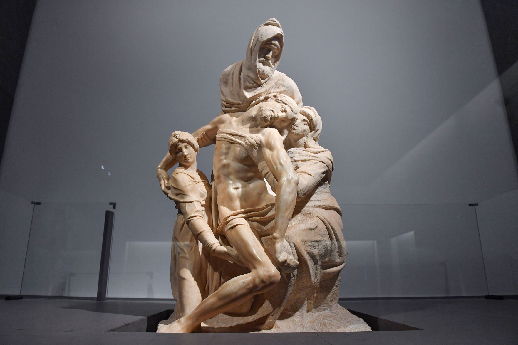 Restoration of Michelangelo's Pieta statue in Florence revea