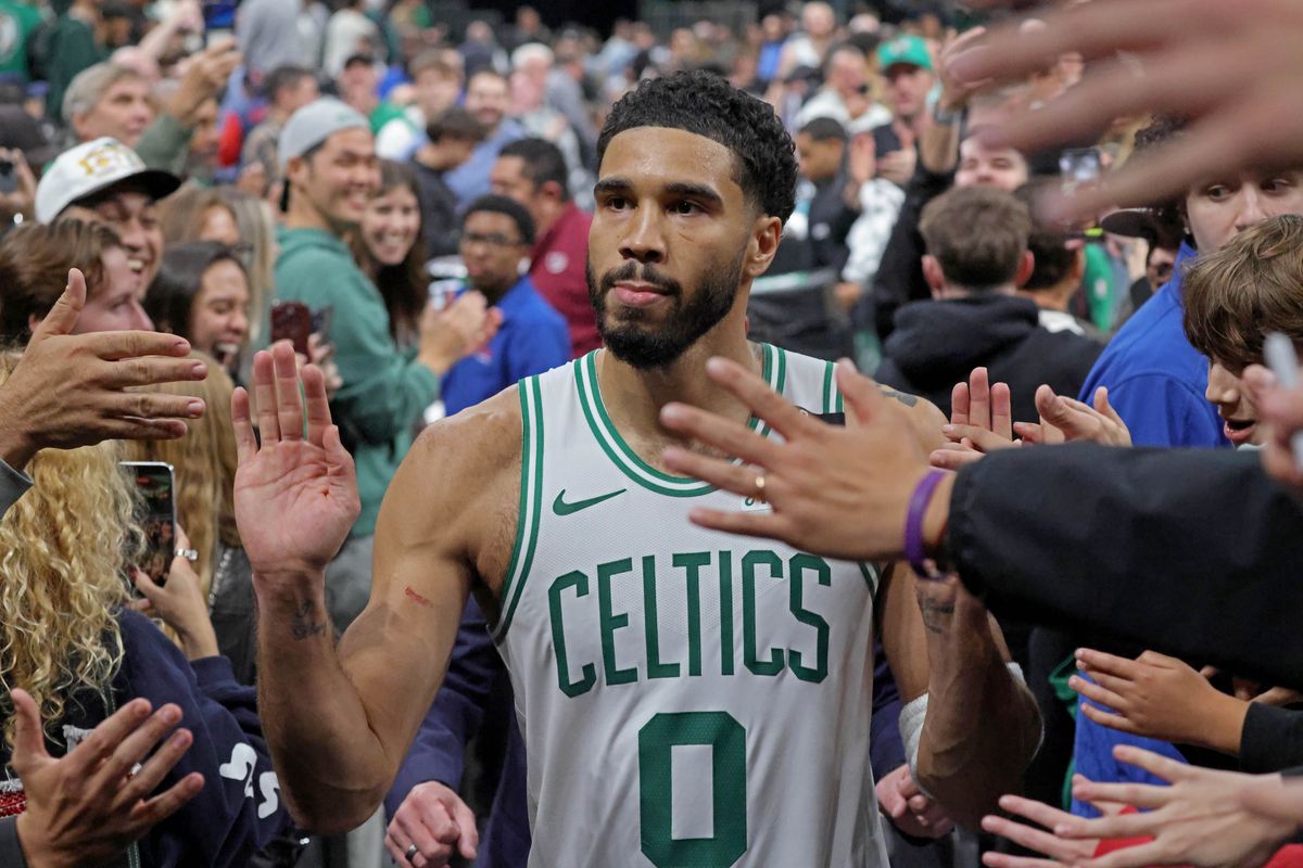Celtics' George feels ‘great’; Tatum done with Jaylen Brown ...