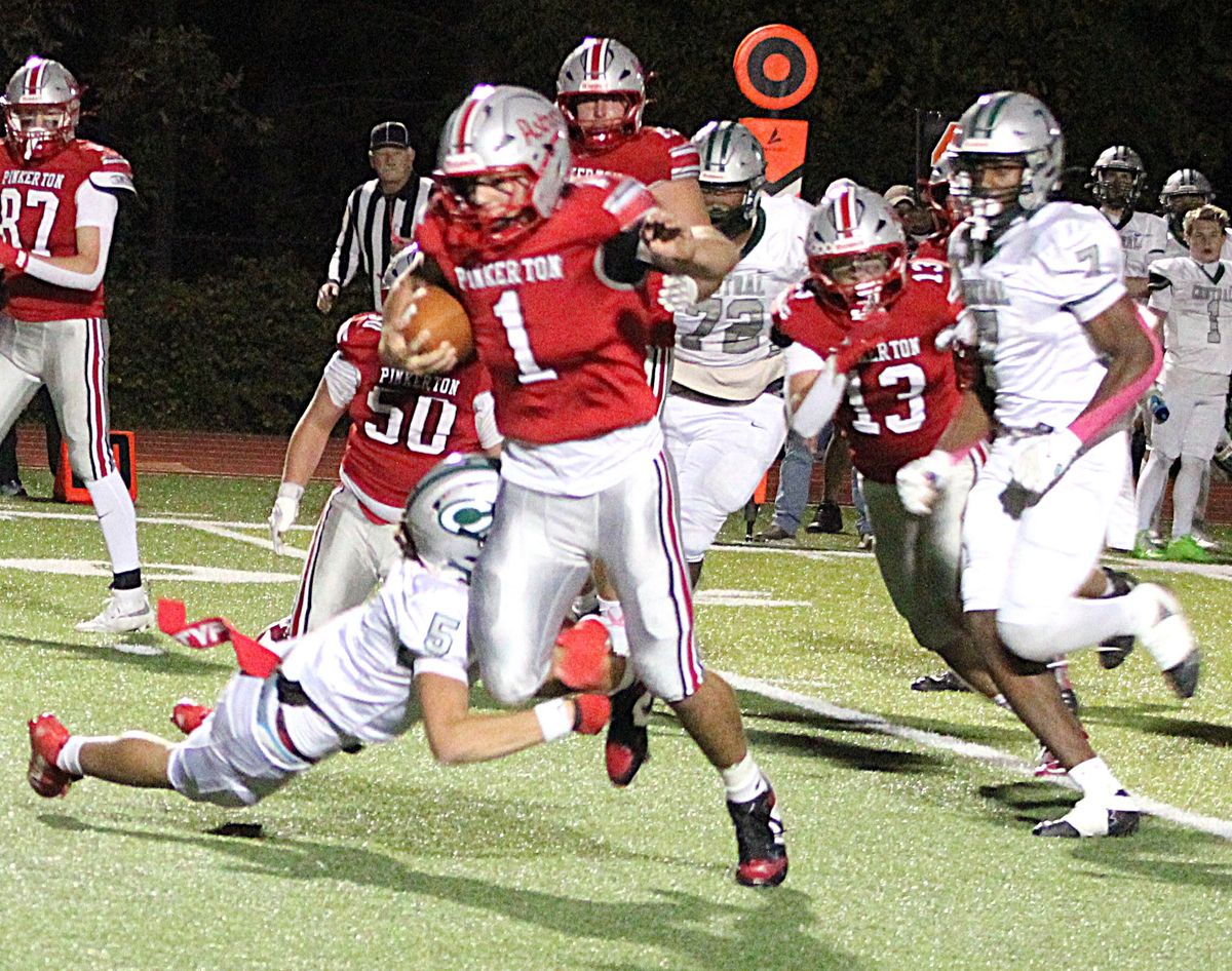 Ball seizes his chance, leads Pinkerton past Central