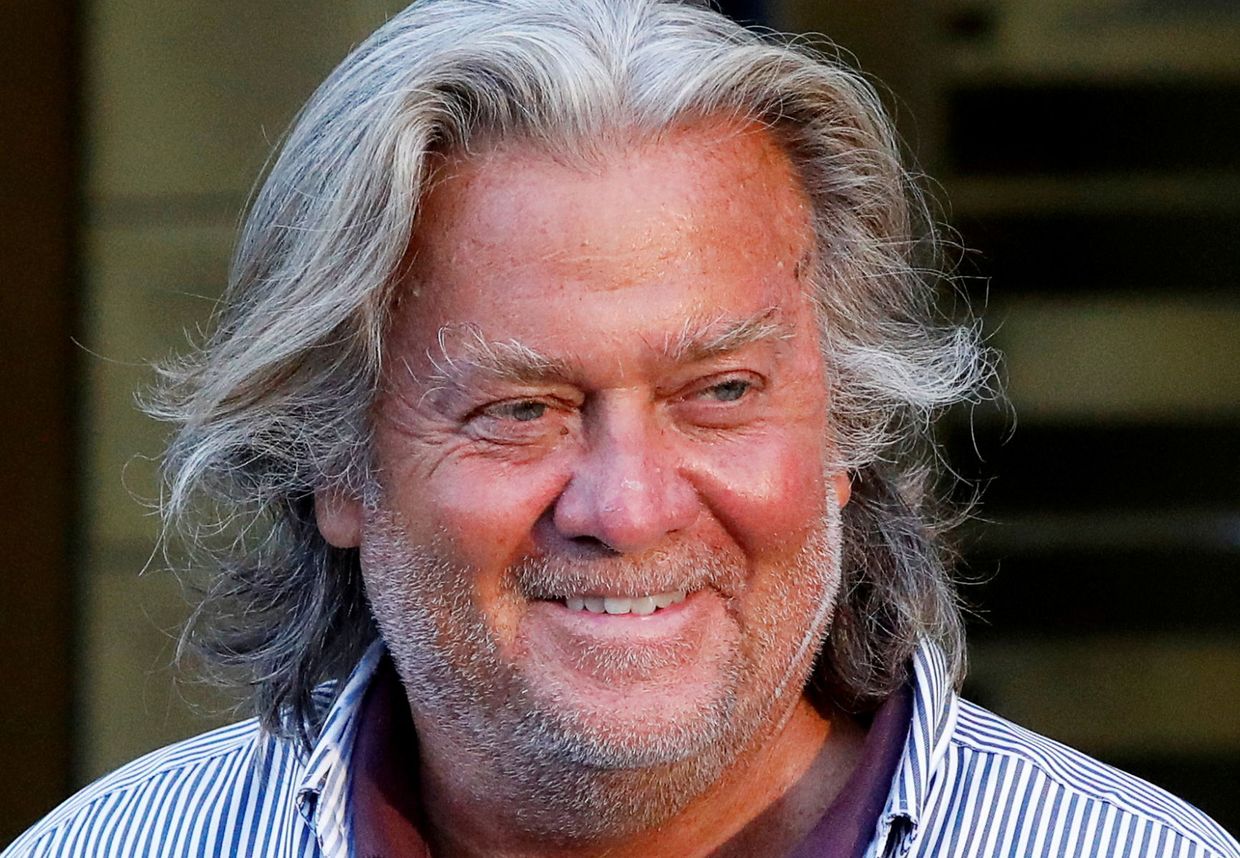 Trump pardons ex-aide Bannon but not himself or family