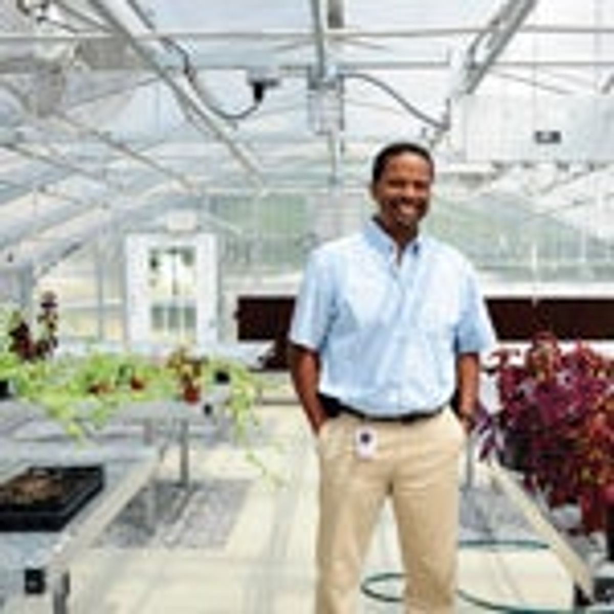 High school agriscience teacher beautifies his surroundings