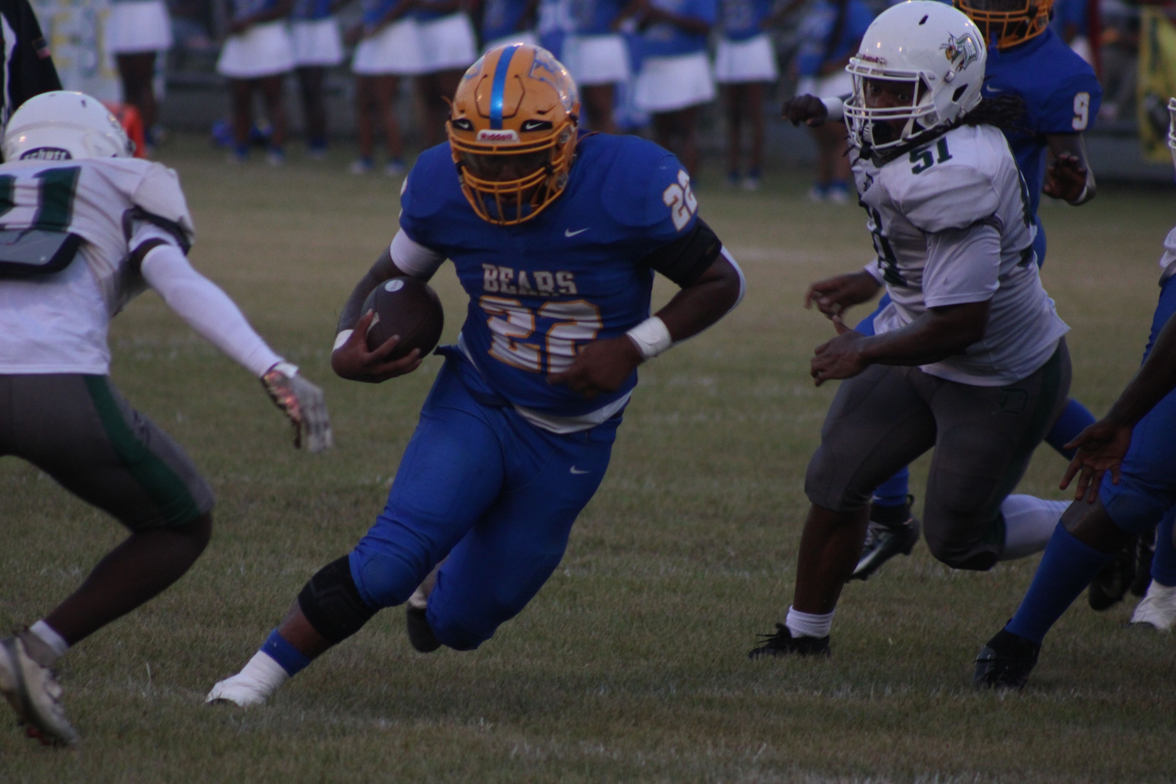 Dallas County overcame a 28-point deficit to come back and score 44 points in the second half.