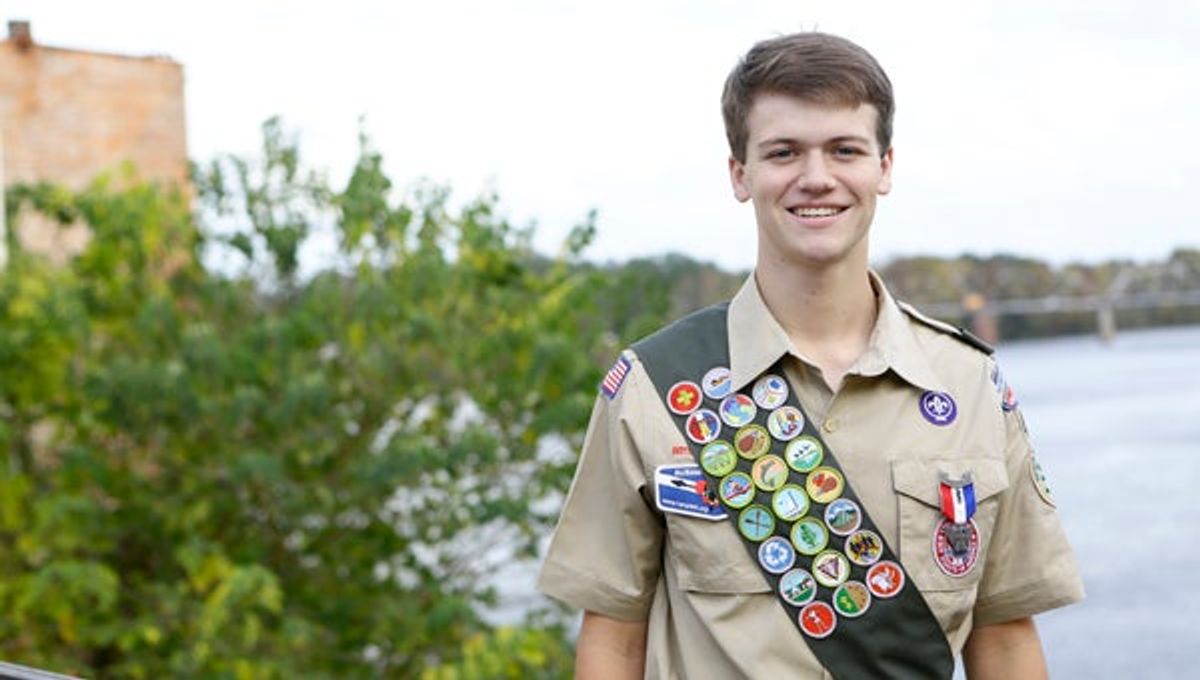 Adams now Eagle Scout