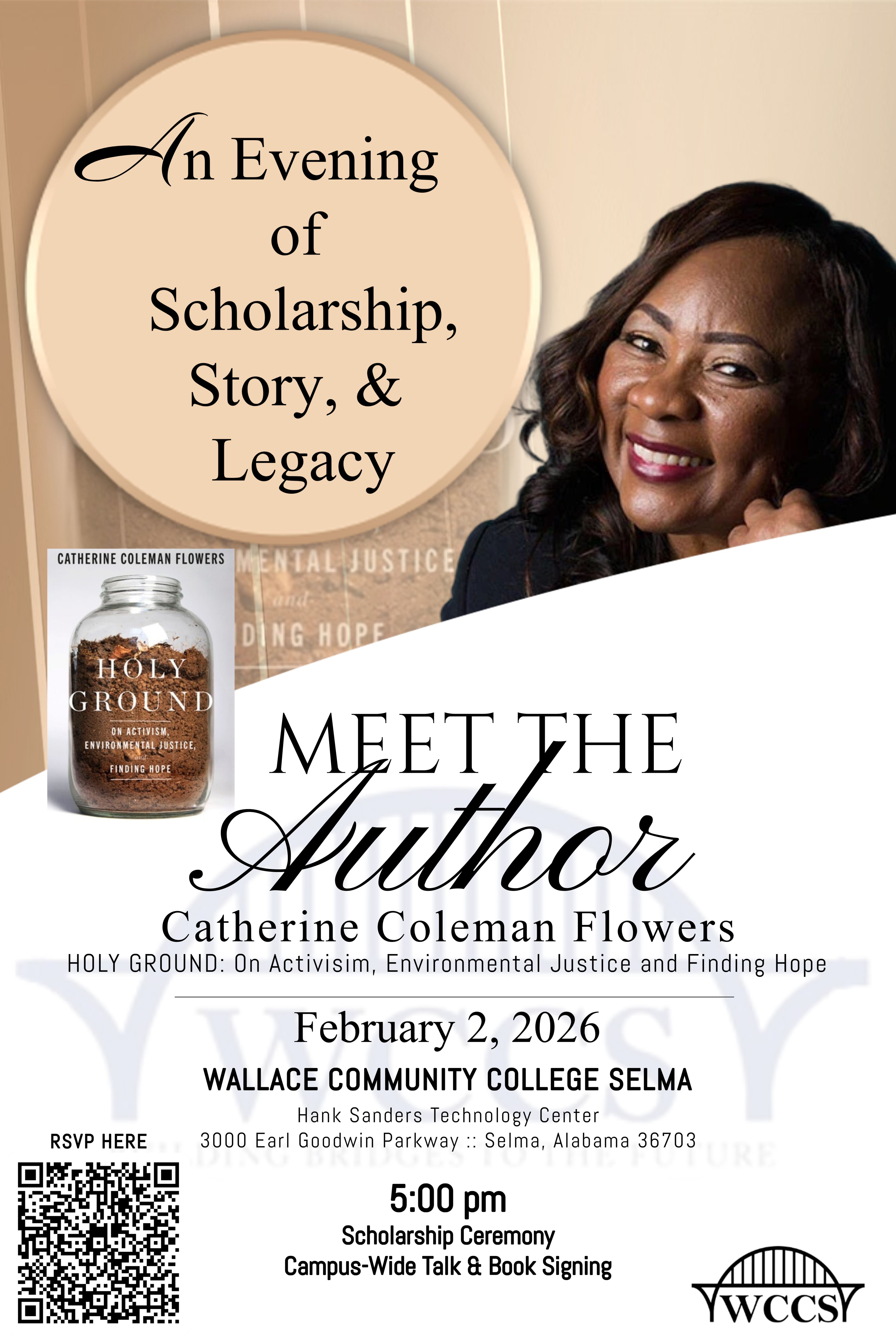 Author and environmental justice advocate set to speak at WCCS