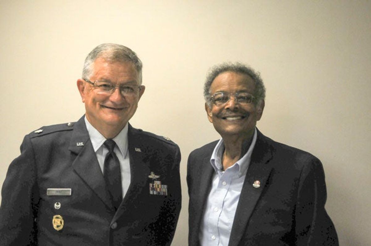 Scott Rothermel Retired Air Force Lt. Col. Speaks at Veteran's Day appreciation breakf...