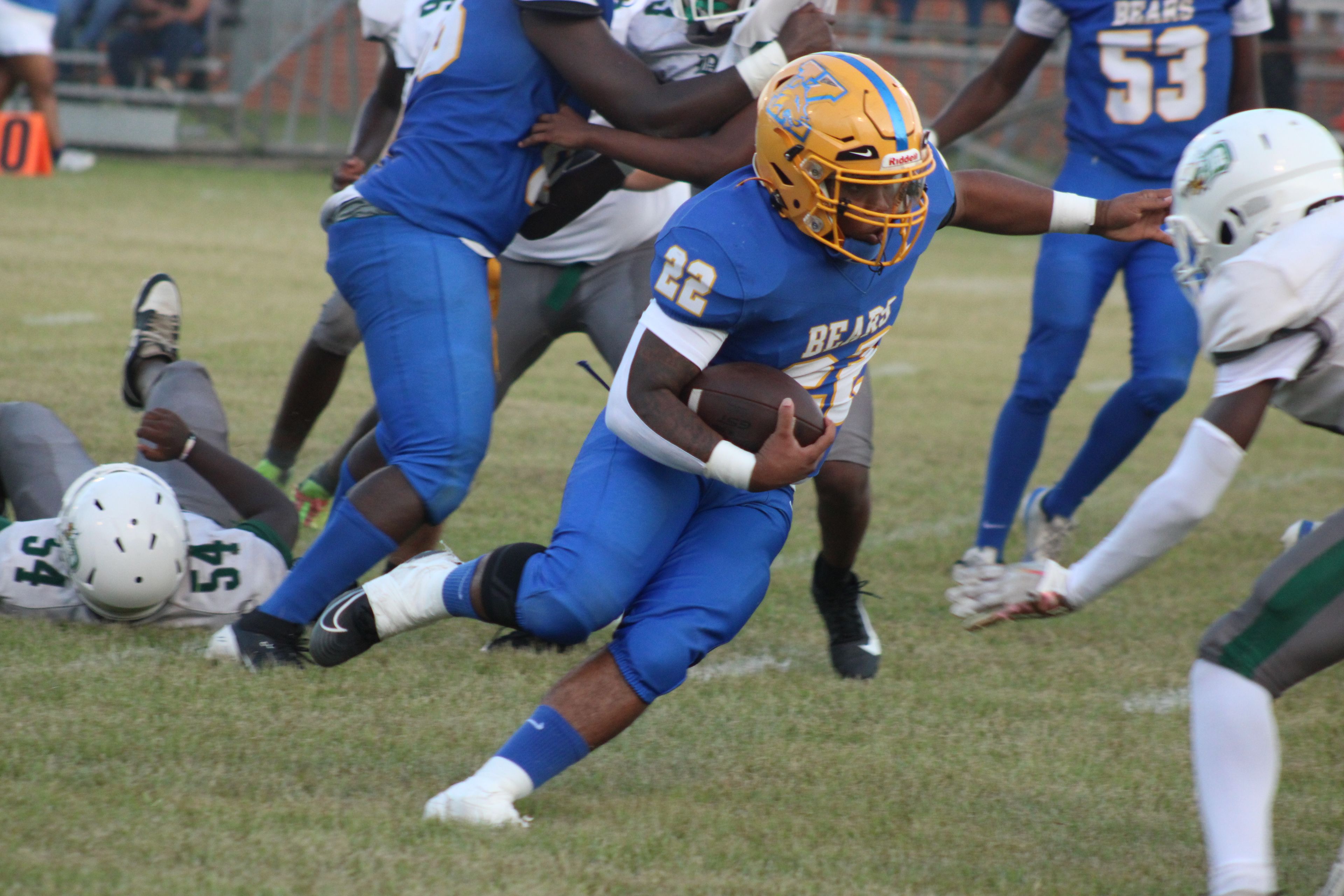 Dallas County overcame a 28-point deficit to come back and score 44 points in the second half.