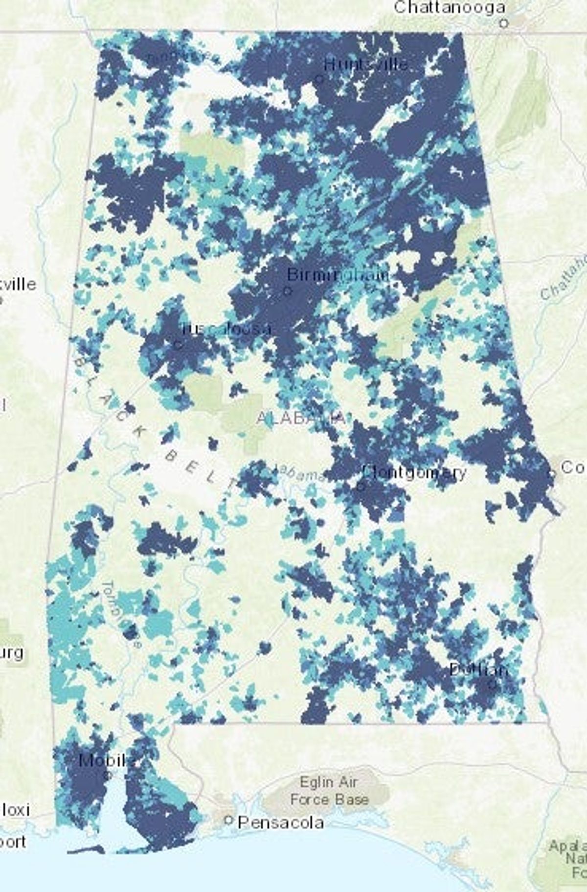 ADECA releases state's official Alabama Broadband Map, Conne...