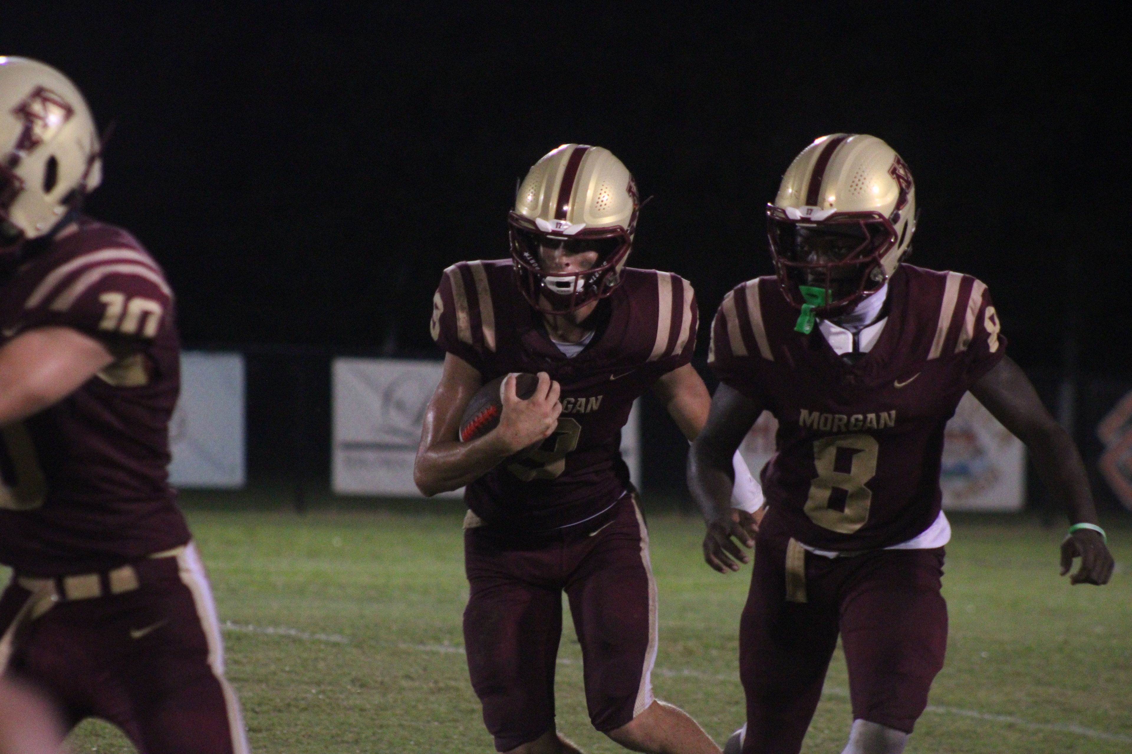 Morgan Academy’s second-half lead slips away in loss against Banks Academy
