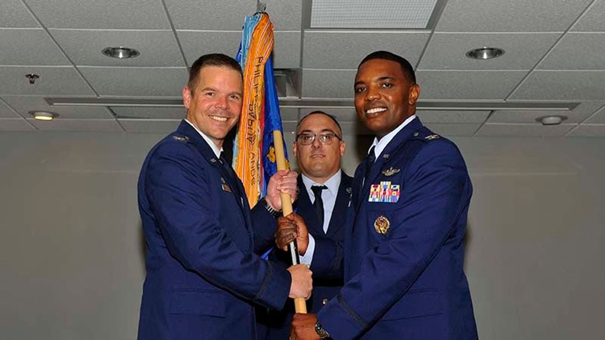 Col. Jones takes command