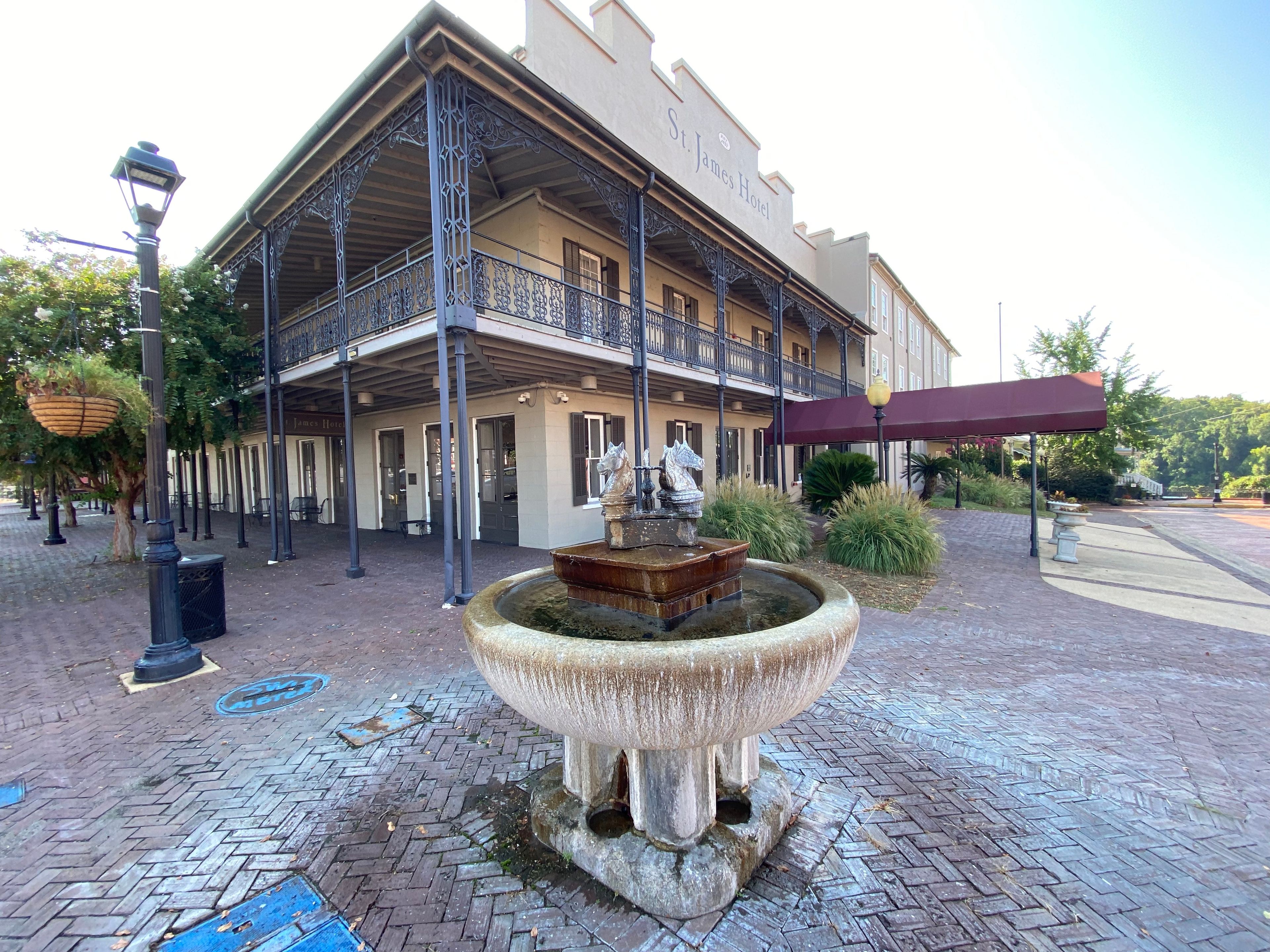 Historic St. James Hotel sets tentative reopening date
