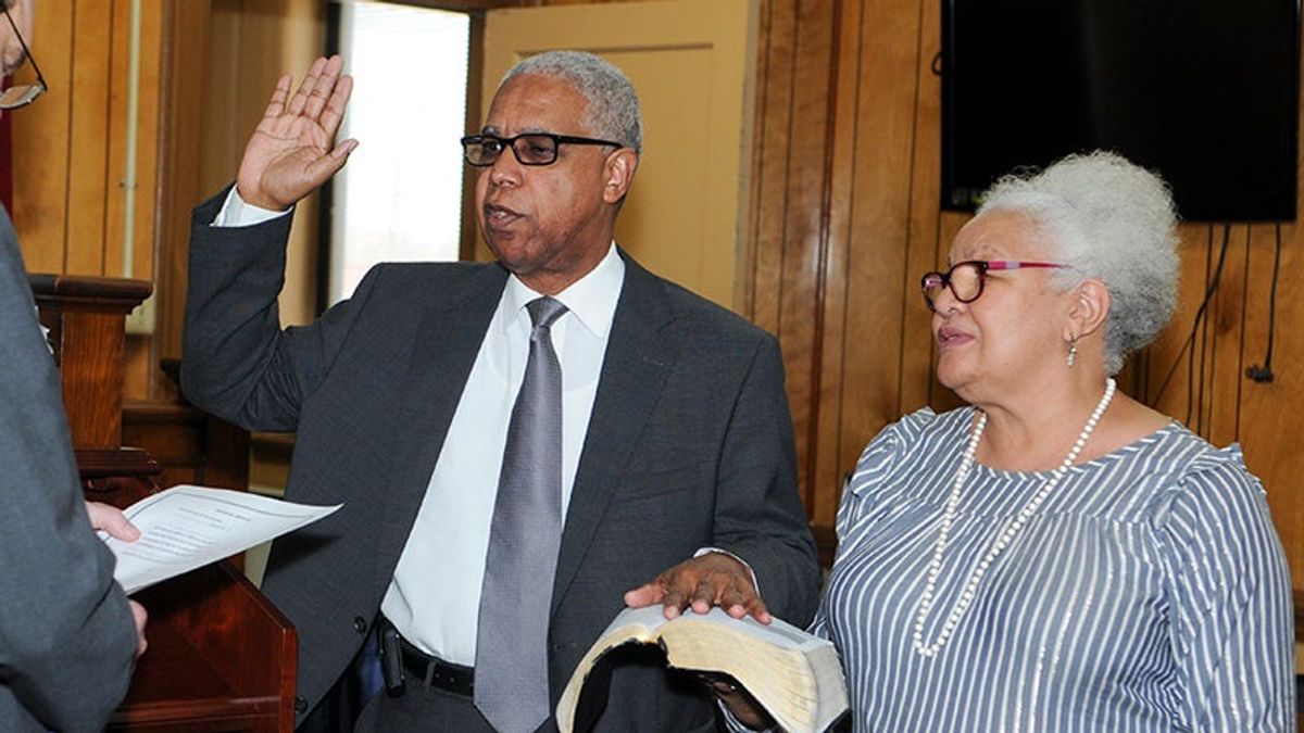 Major Madison Jr. sworn in as municipal judge