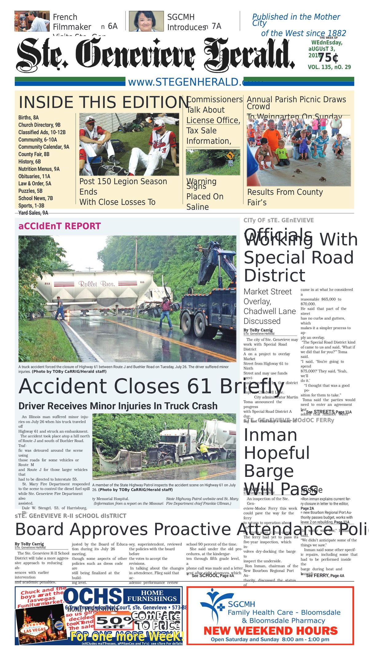 Taking a look back at local concerns 10 years ago
