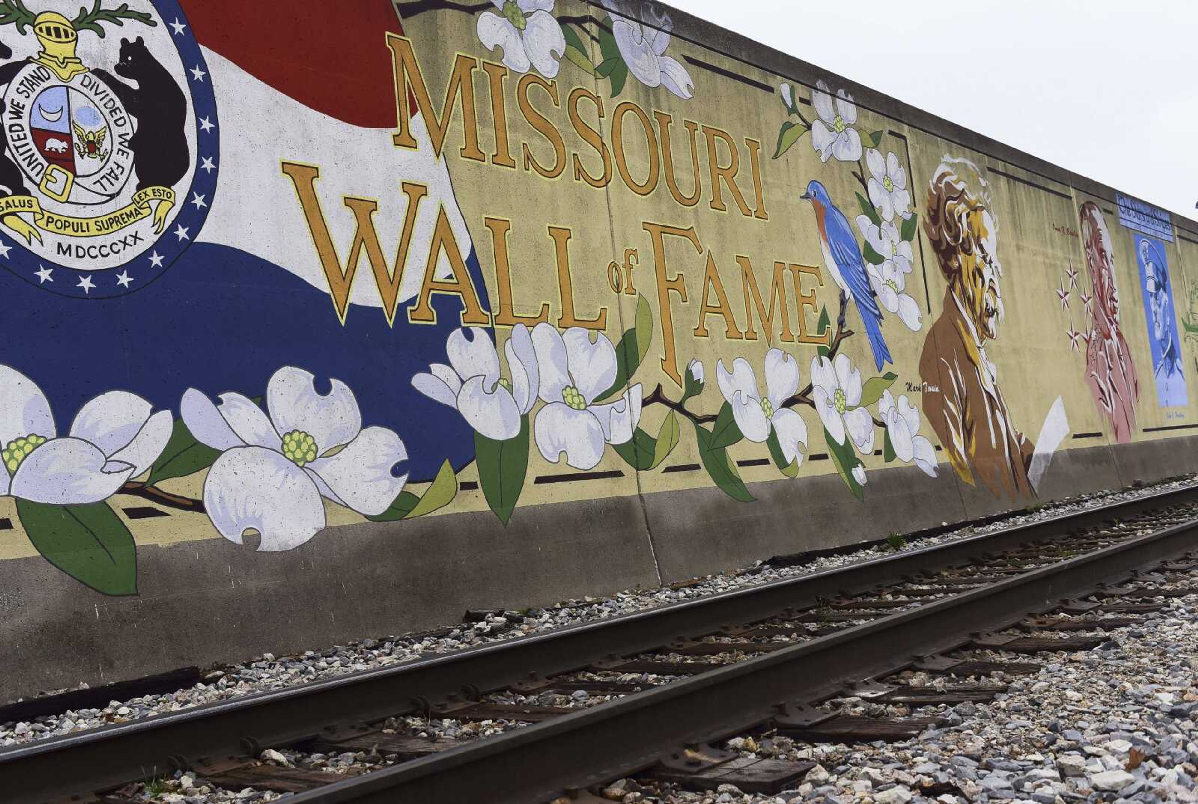 Missouri Wall of Fame is shown Tuesday in downtown Cape Girardeau.