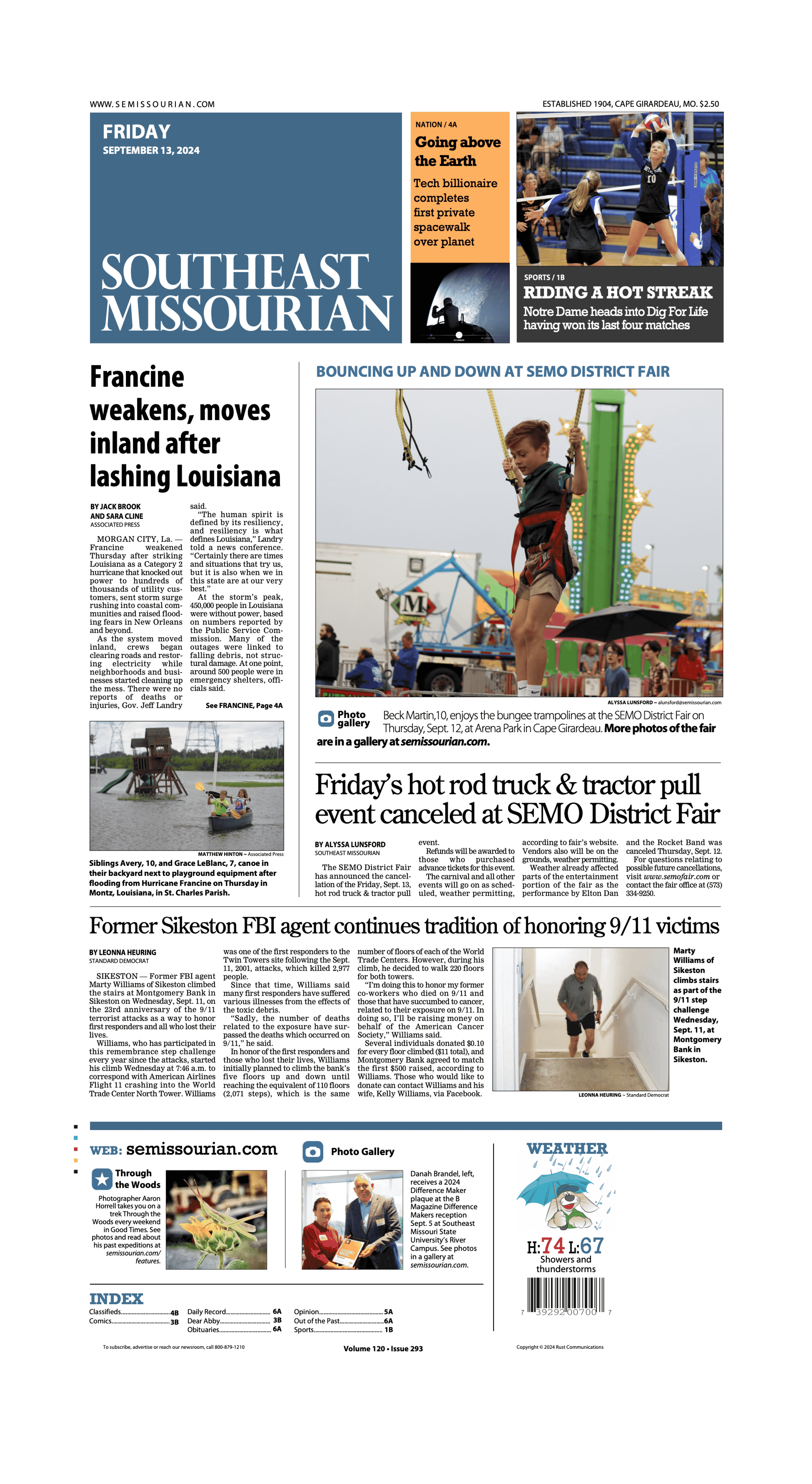 September 13, 2024: E-Edition