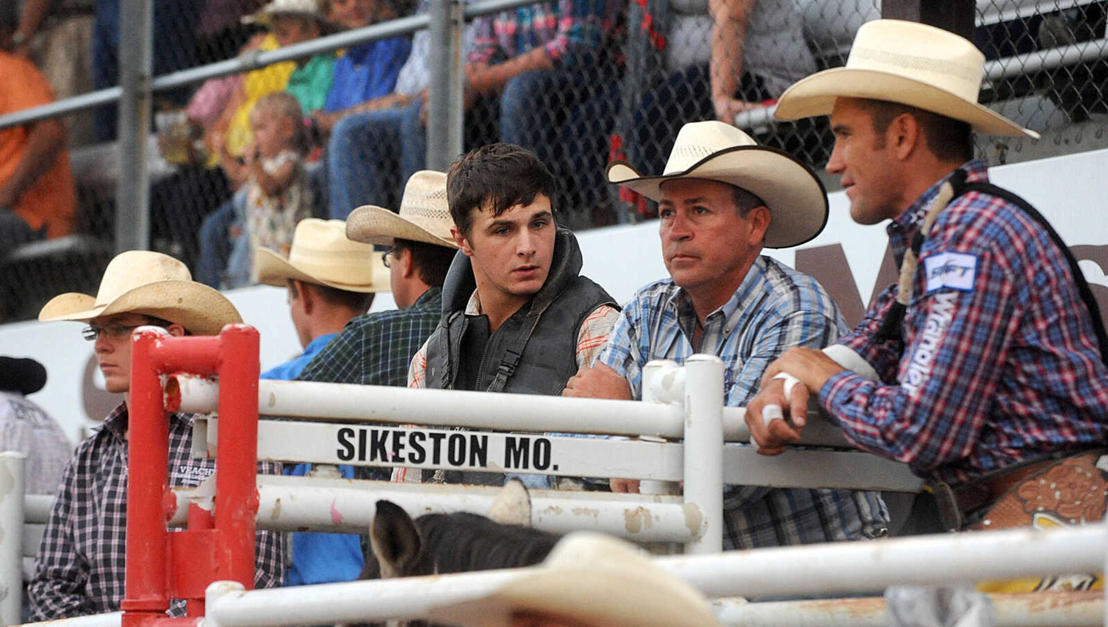 LAURA SIMON ~ lsimon@semissourian.com

Opening night of the Sikeston Jaycee Bootheel Rodeo, Wednesday, Aug. 6, 2014.