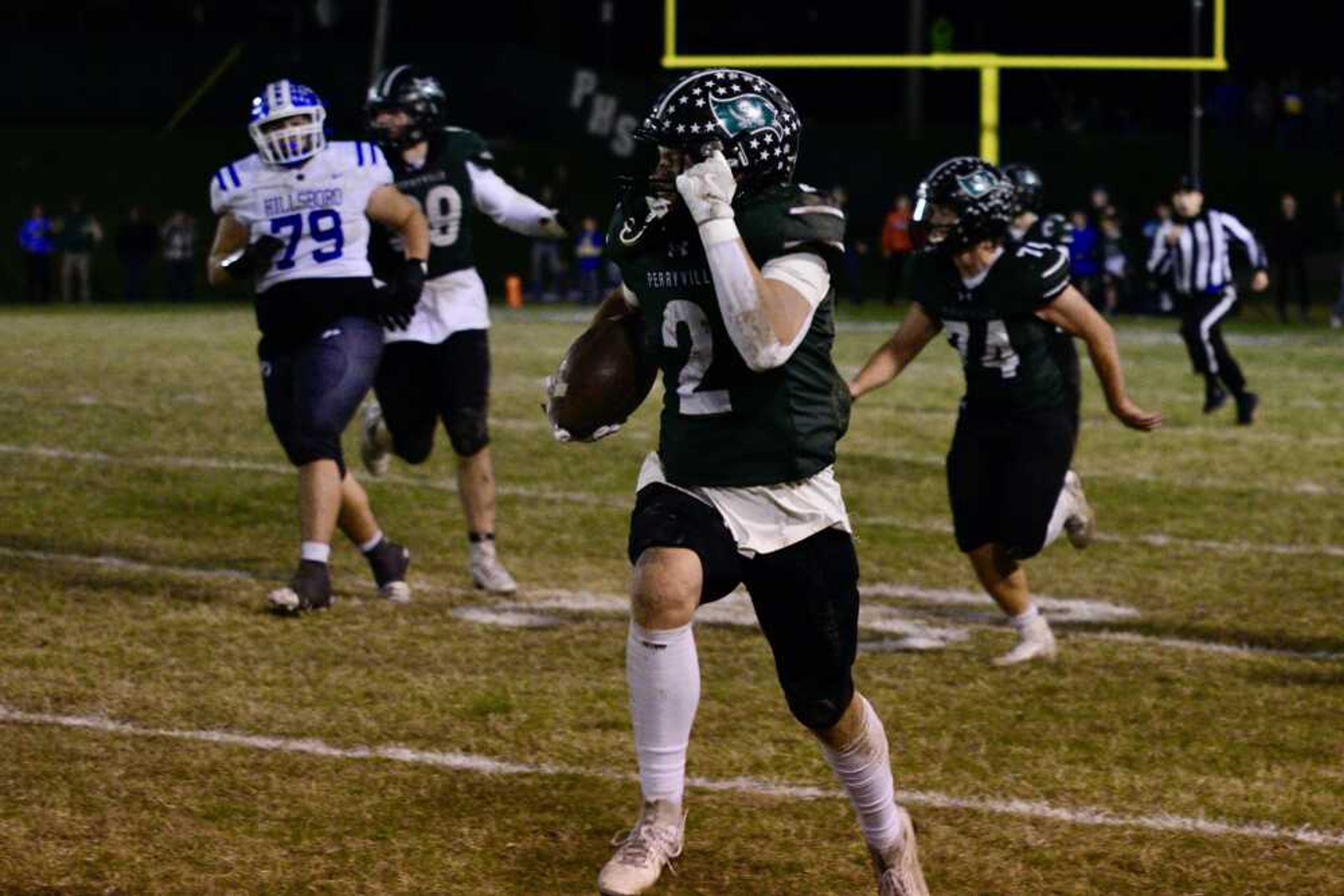 Richardet's pick six sends Perryville to C4D1 final