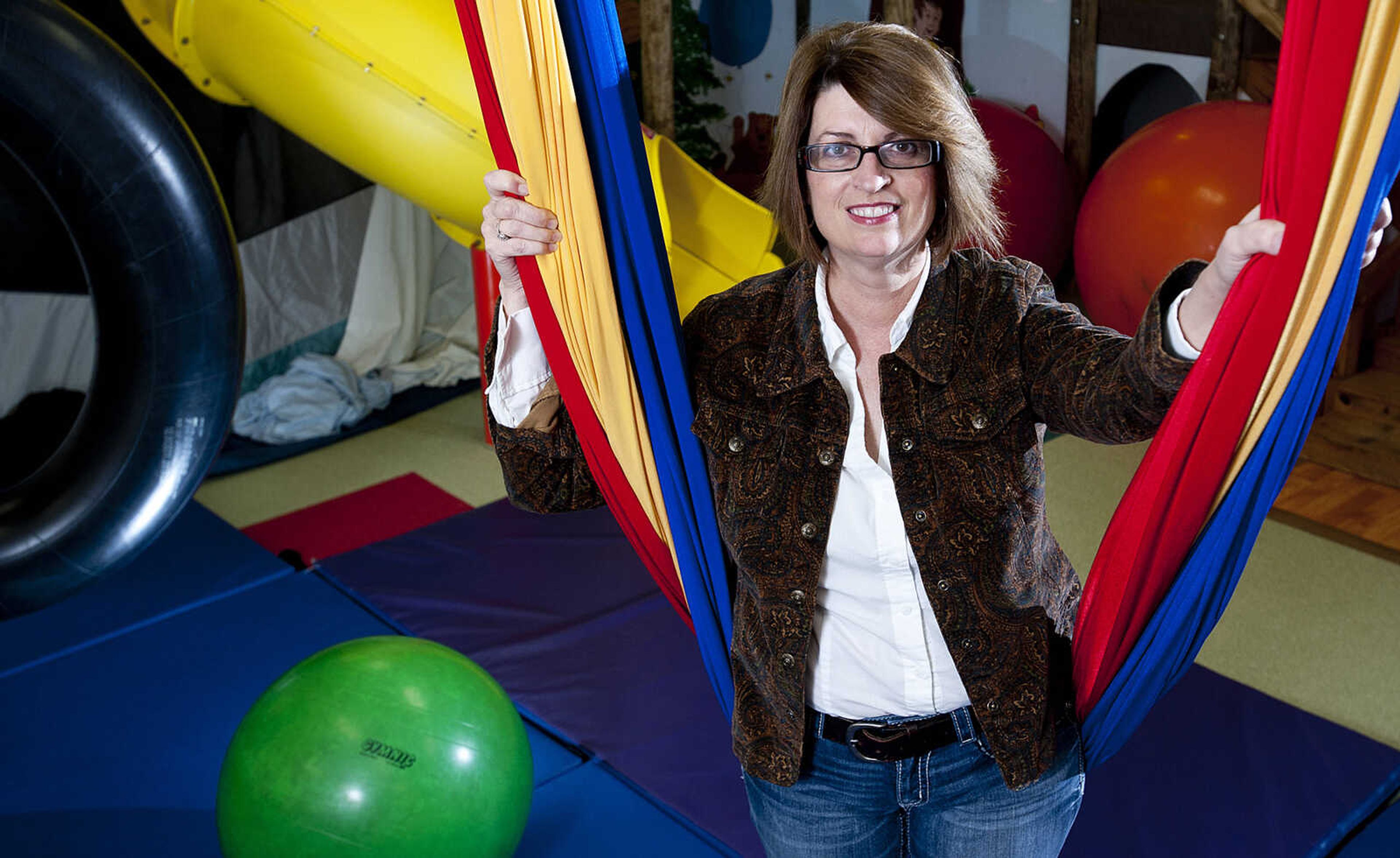 Michelle Fayette, executive director of the Kenny Rogers Children's Center in Sikeston, Mo. (Adam Vogler)