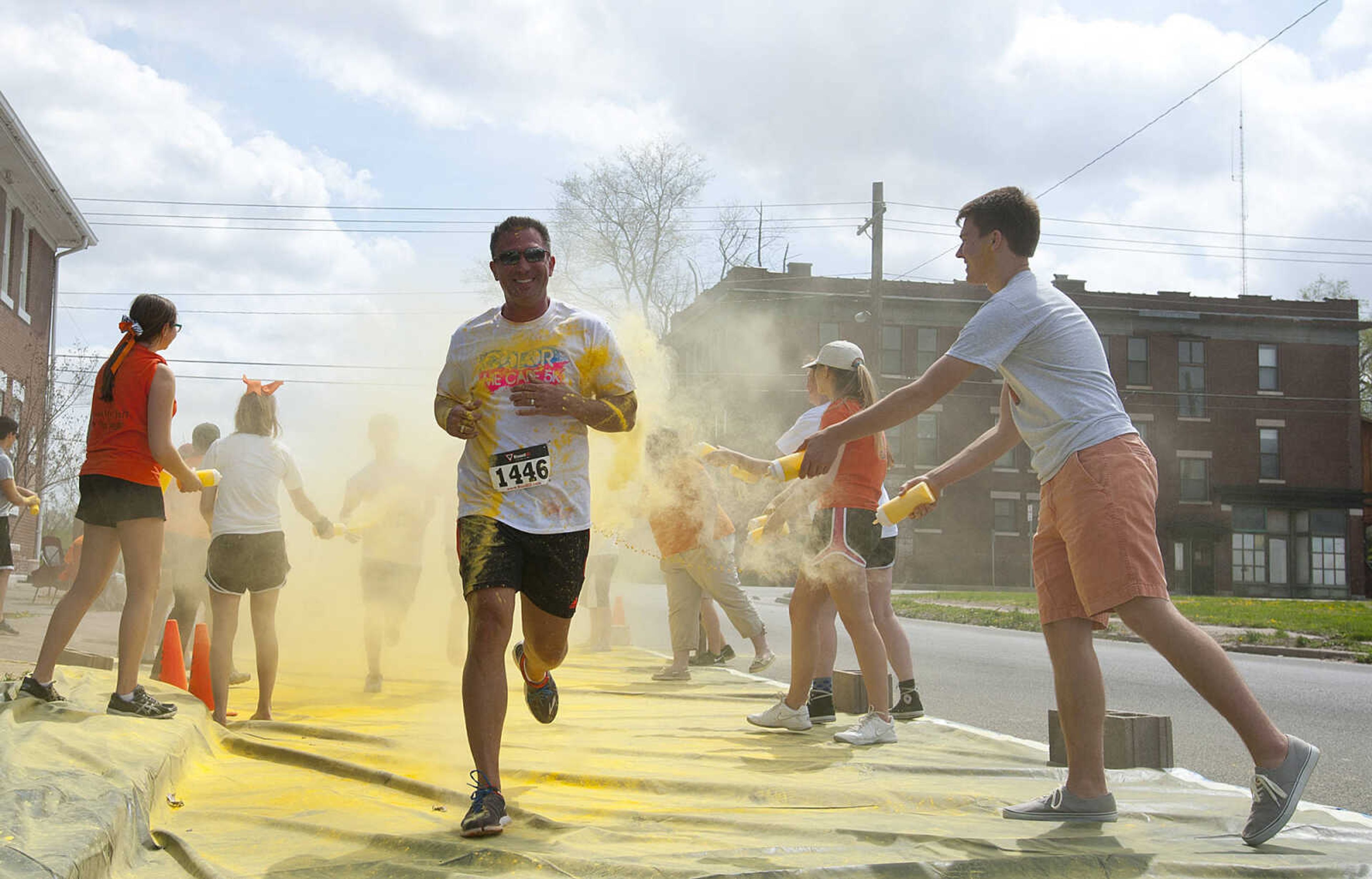 ADAM VOGLER ~ avogler@semissourian.com
The Color Me Cape 5k Saturday, April 12, in Cape Girardeau.