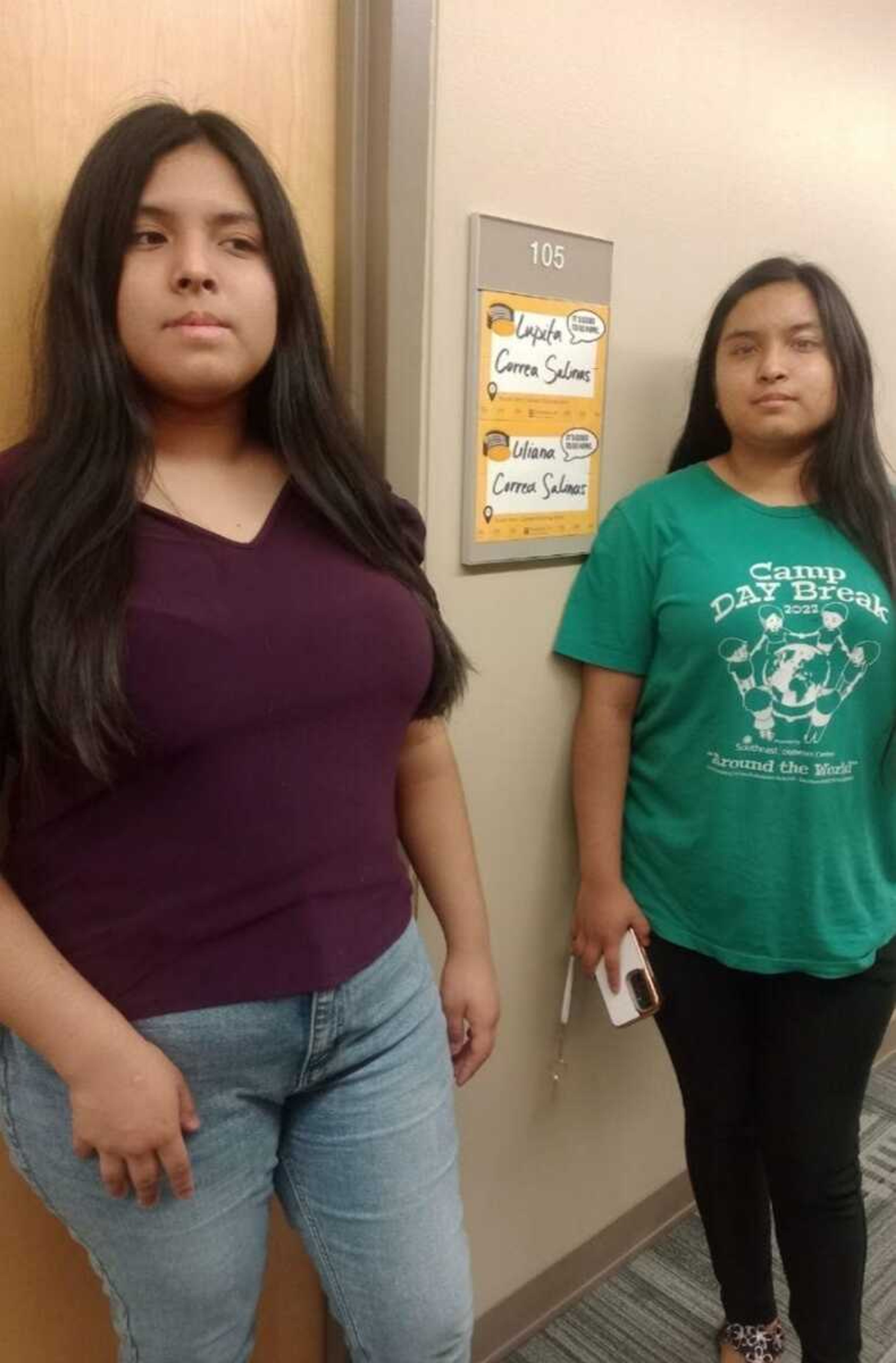 Twin sisters and 2023 graduates of Cape Girardeau Central High School, Liliana Correa Salinas, left, and Lupita Correa Salinas, were recently named as recipients of the rootEd Undergraduate Scholarship through rootEd Alliance. The sisters will each receive up to $60,000 to pursue their undergraduate degrees at the University of Missouri.